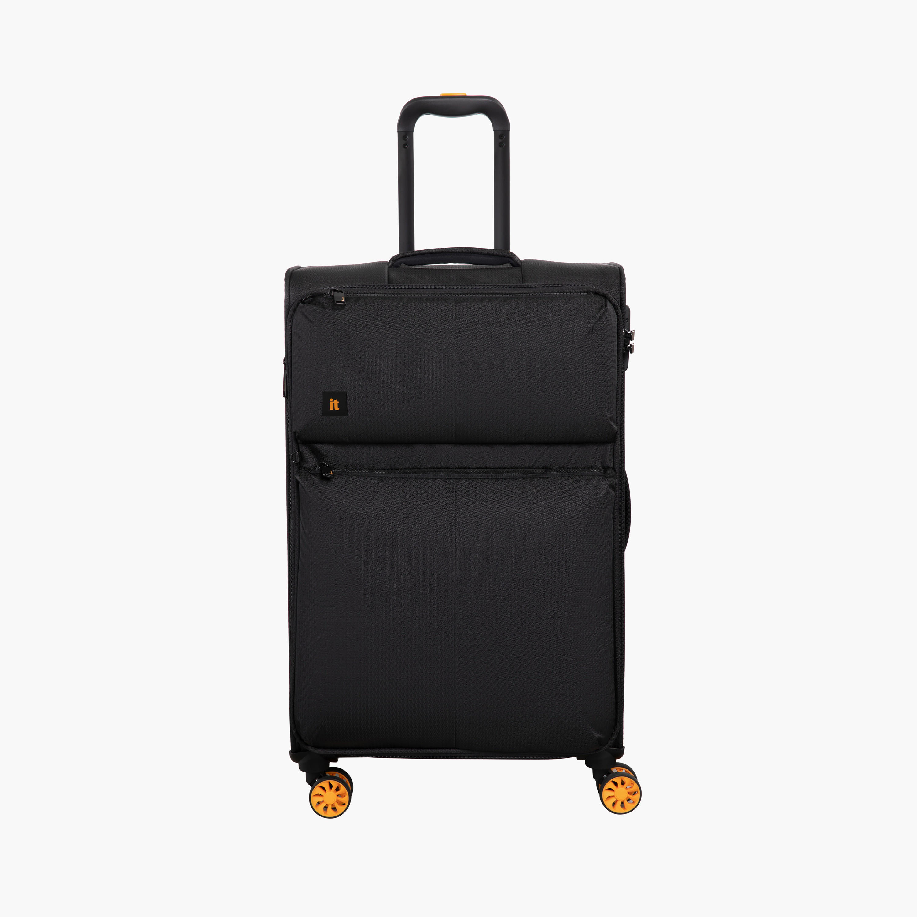IT Solid Softcase Trolley Bag with Retractable Handle - 24 Inches Check-in Bag-travel-luggagesandbags-luggage-image-3