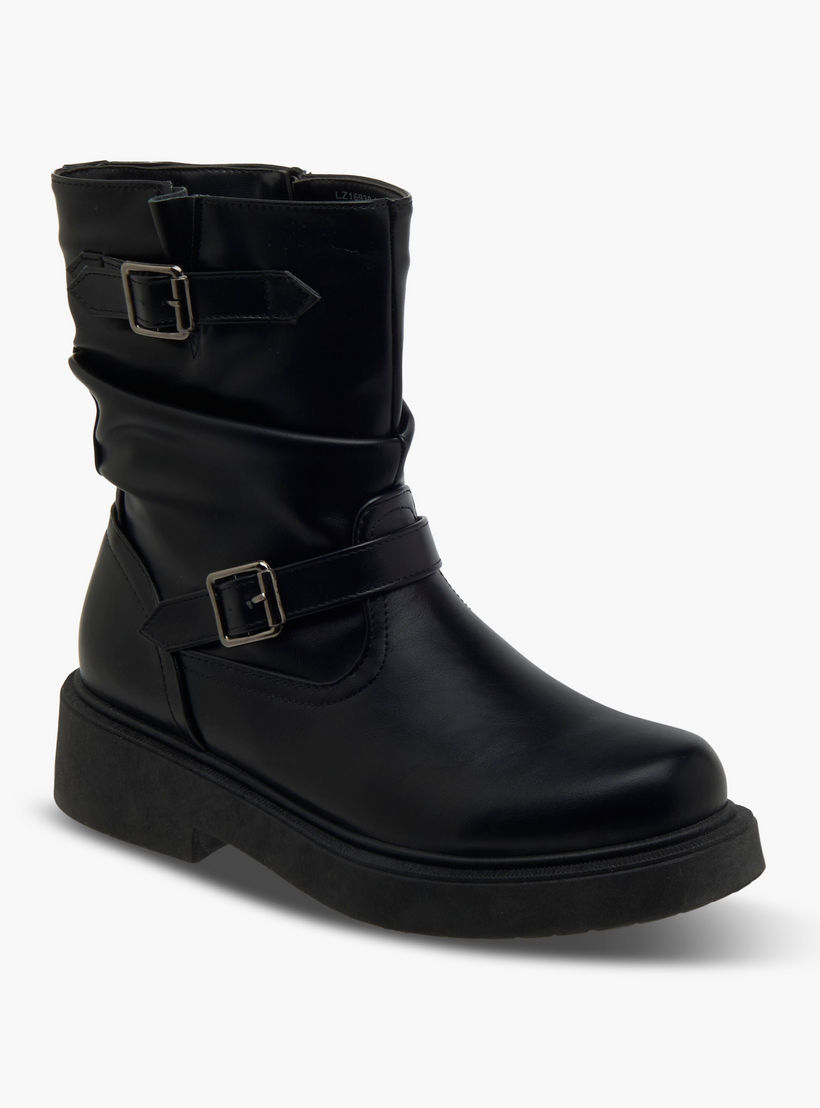 Flora Bella Women Zip Closure Ankle Boots-women-shoes-boots-image-2