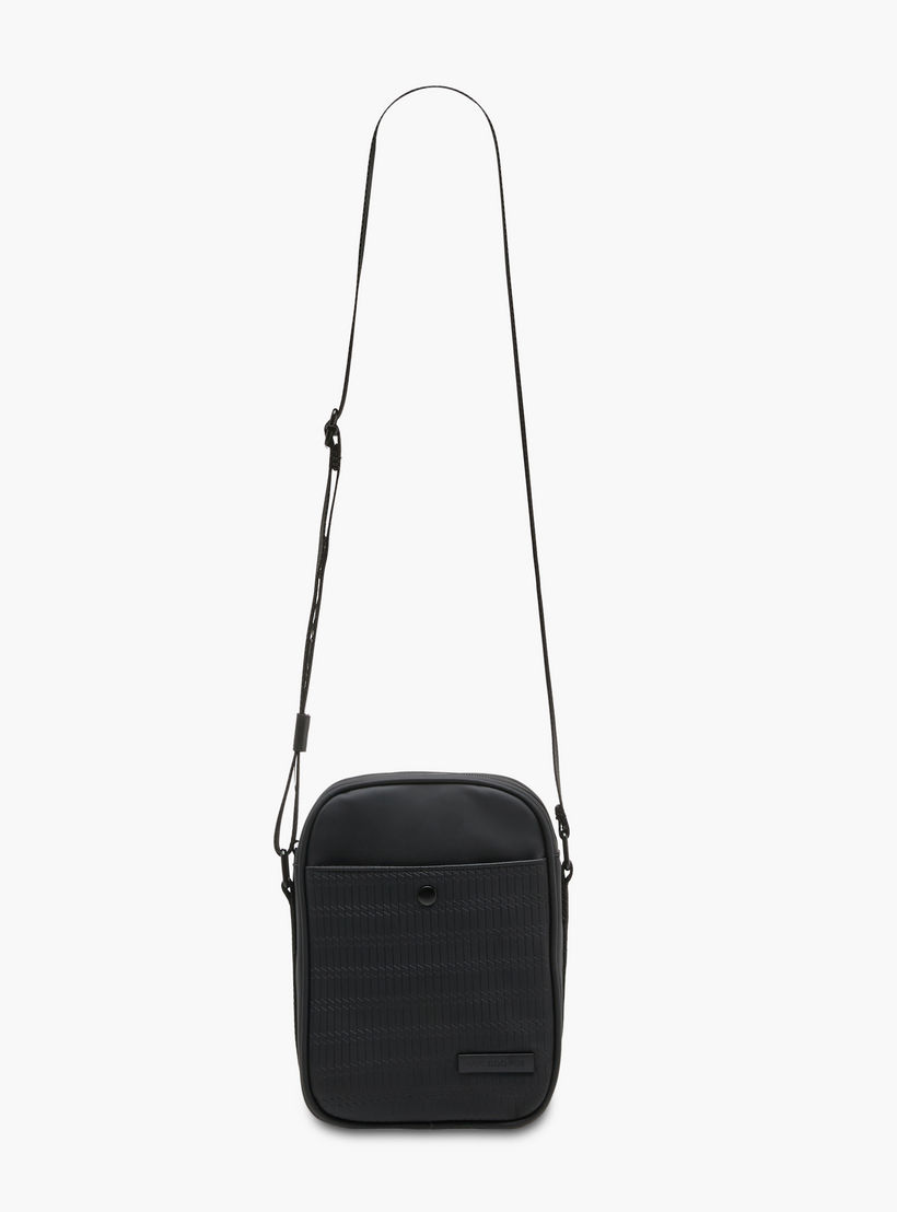 Lee Cooper Men Textured Crossbody Bag-travel-accessories-image-3