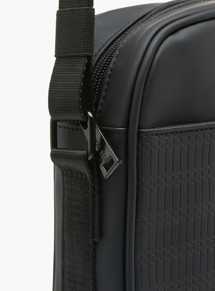 Lee Cooper Men Textured Crossbody Bag-travel-accessories-image-6