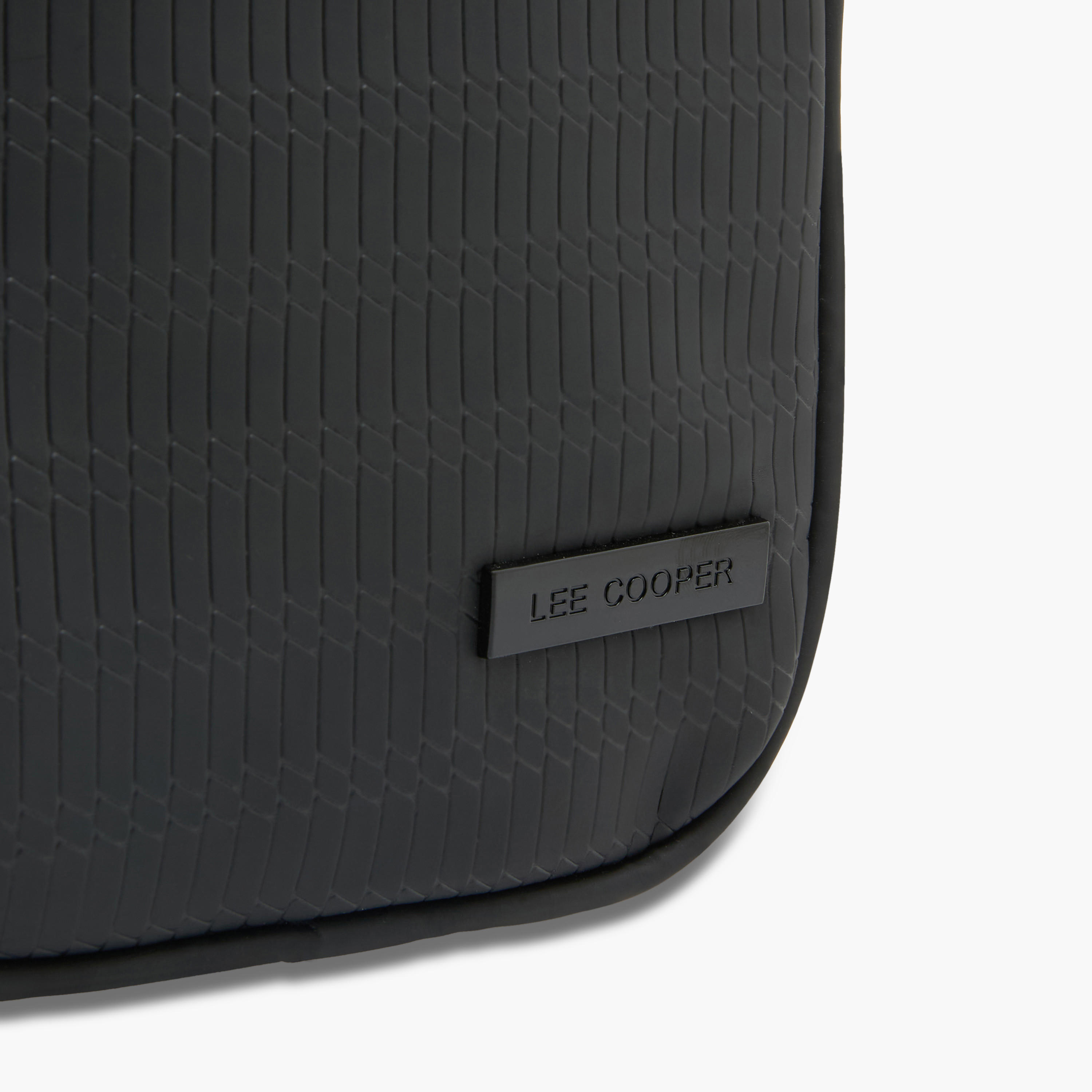 Lee Cooper Men Textured Crossbody Bag-travel-accessories-image-7