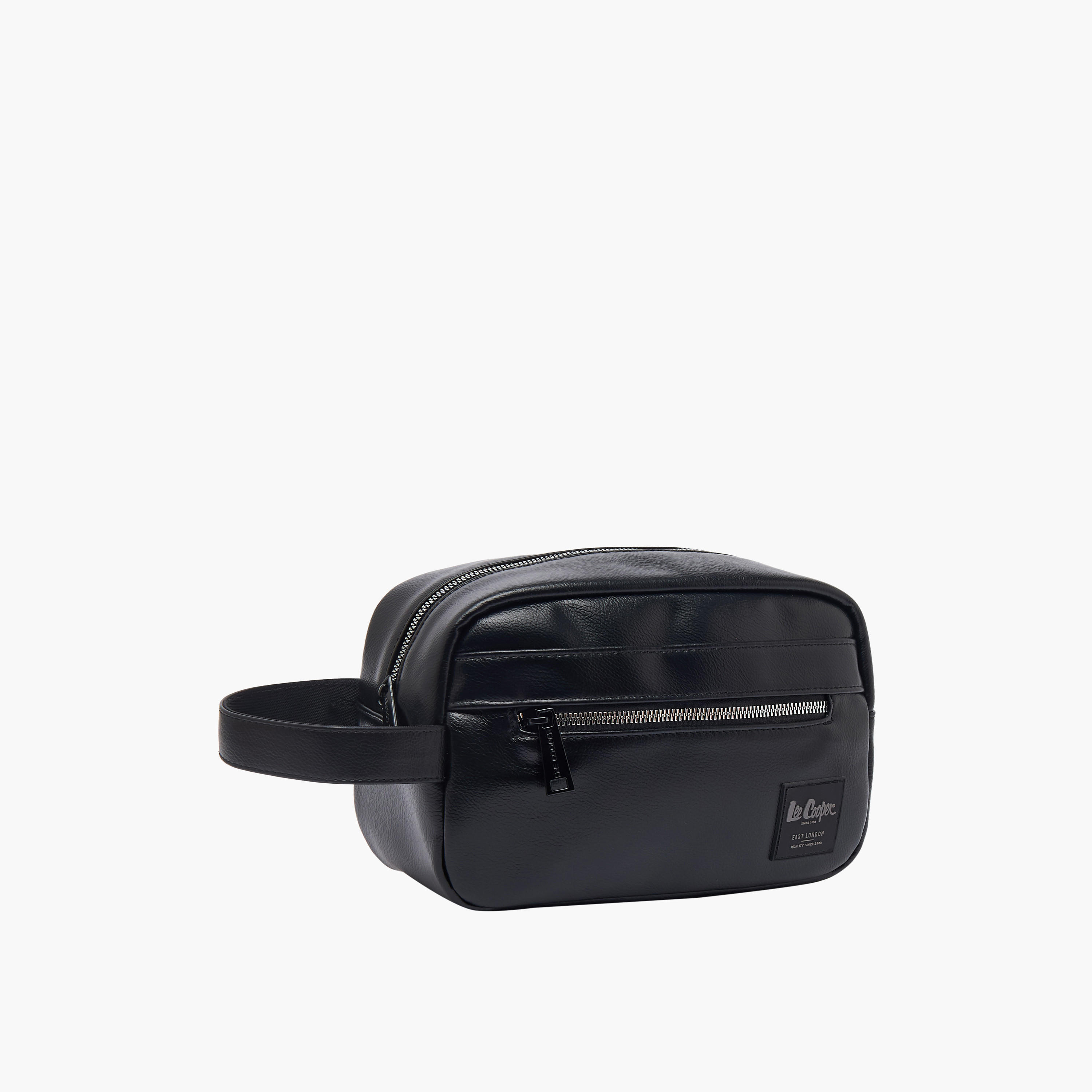 Lee Cooper Men Logo Applique Pouch-travel-accessories-image-3