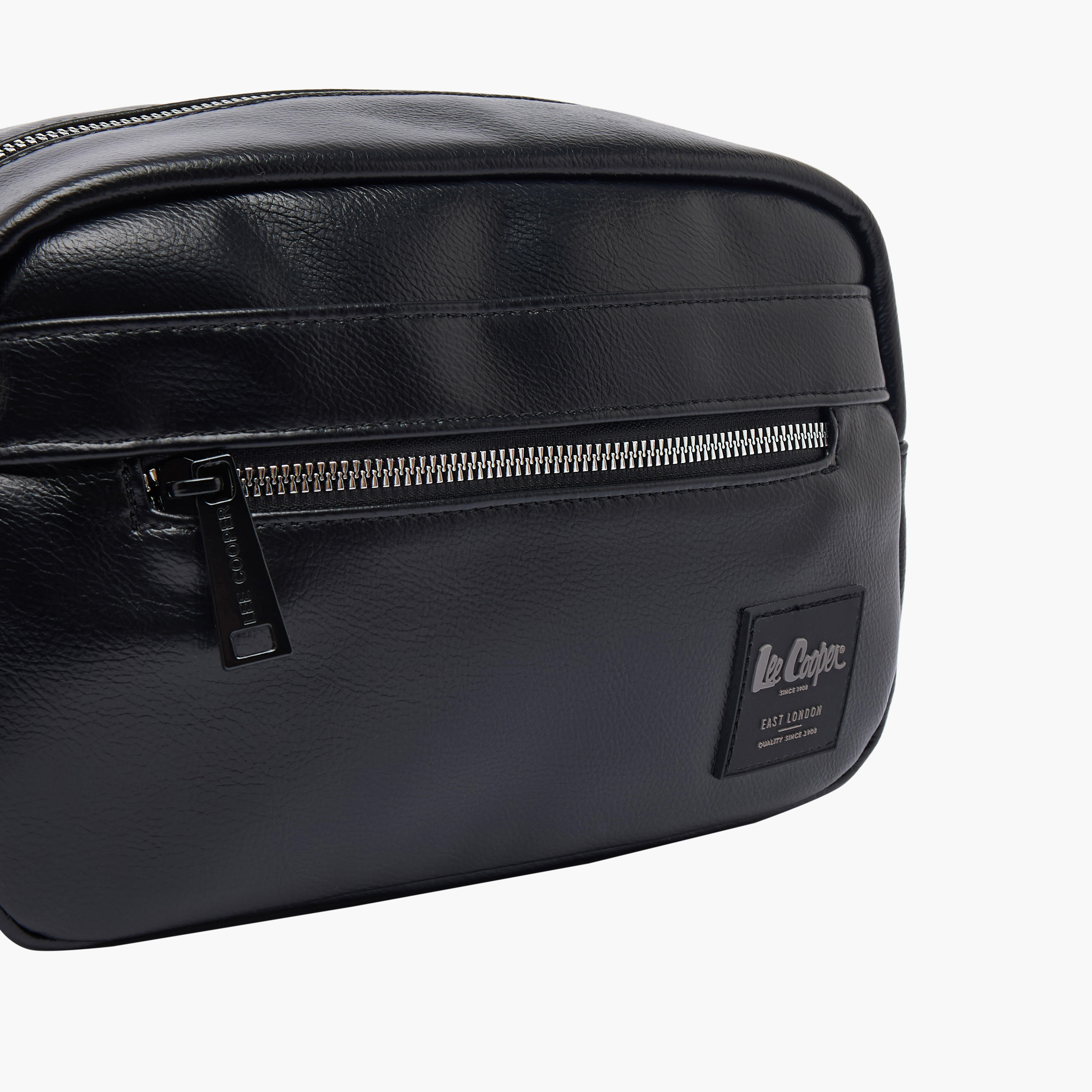 Lee Cooper Men Logo Applique Pouch-travel-accessories-image-6