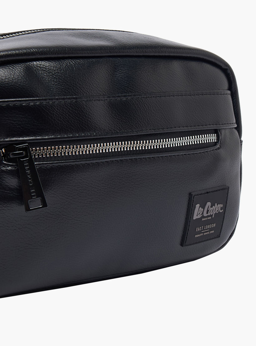Lee Cooper Men Logo Applique Pouch-travel-accessories-image-6