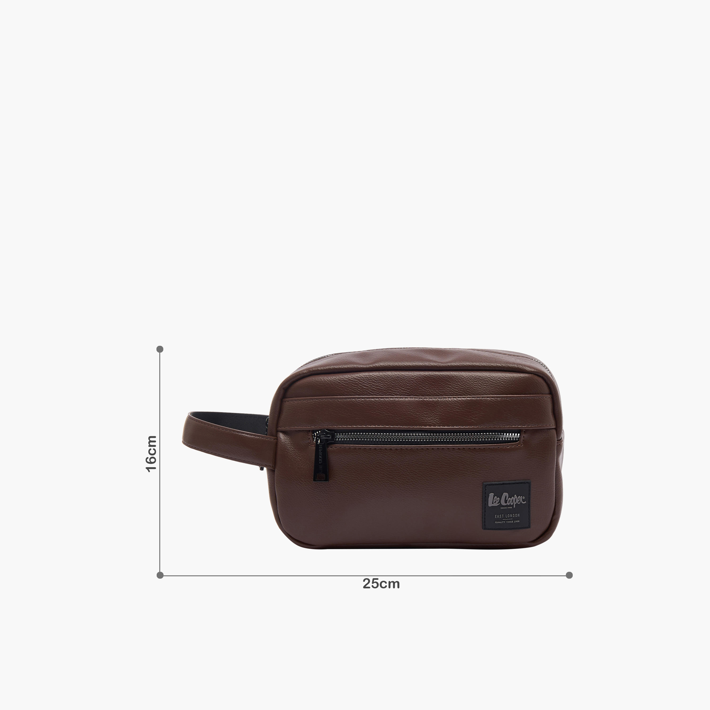 Lee Cooper Men Logo Applique Pouch-travel-accessories-image-2