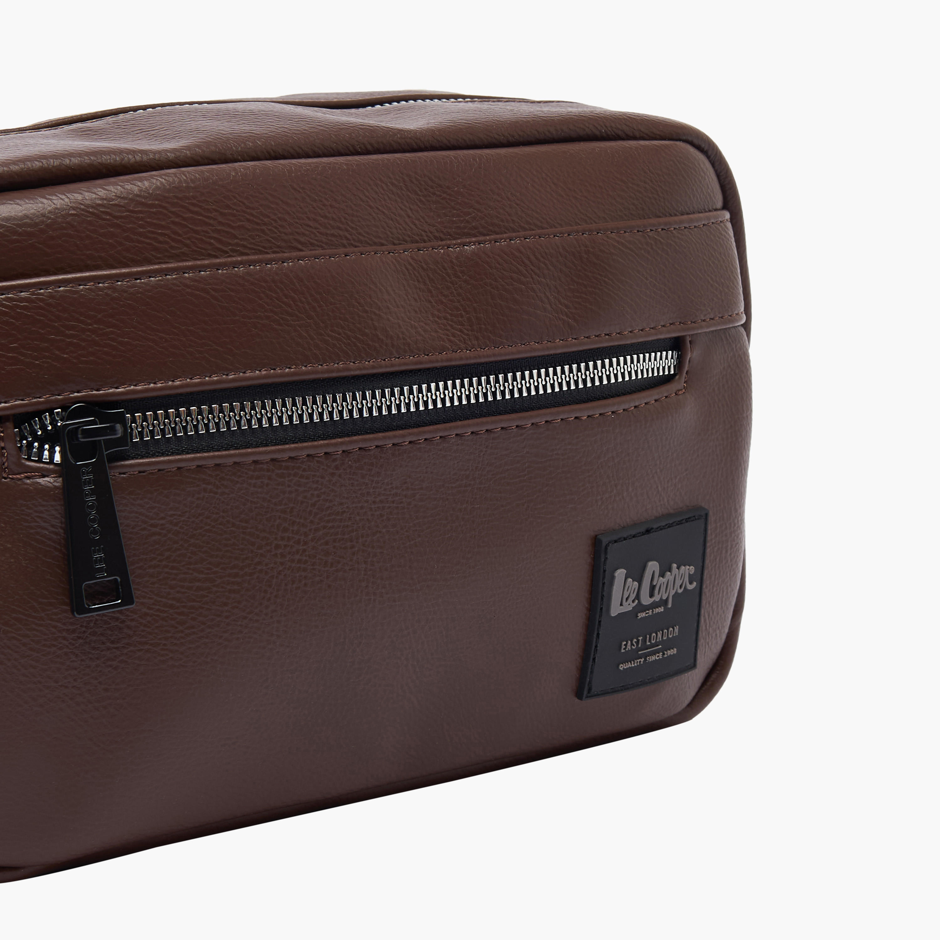 Lee Cooper Men Logo Applique Pouch-travel-accessories-image-6