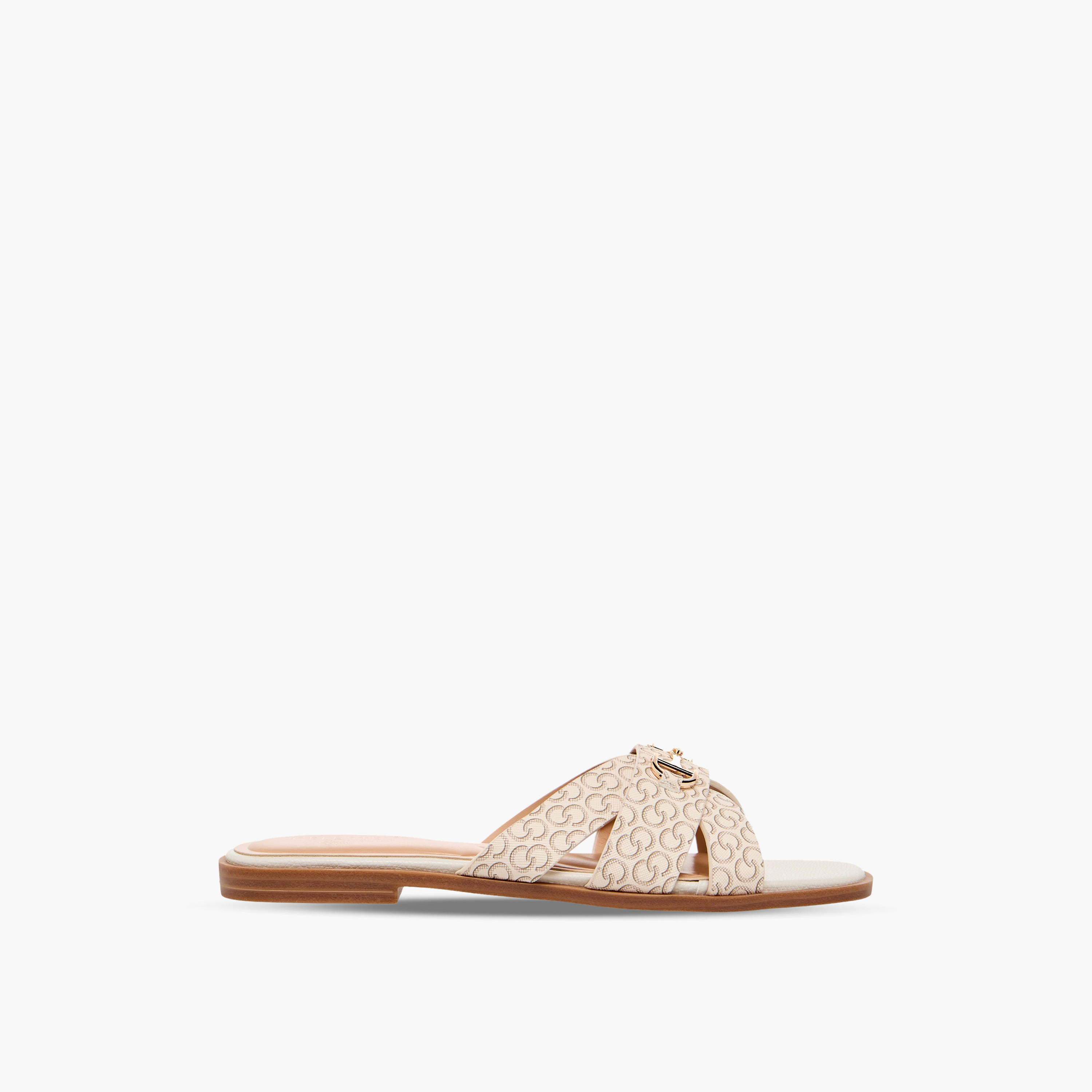 صندل نسائي بطبعات و حزام متقاطع من سيليست-women-shoes-sandals-flats-image-3