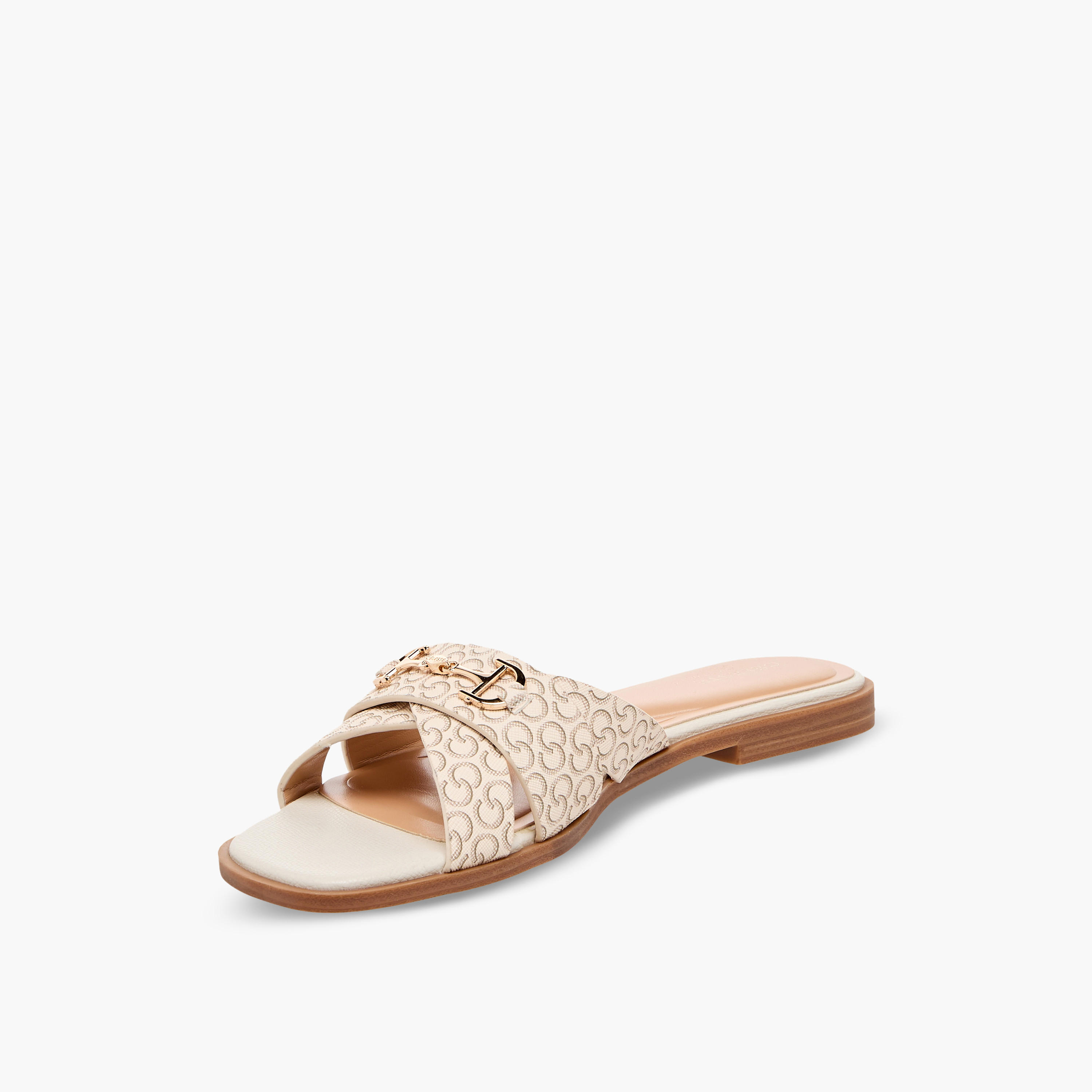 صندل نسائي بطبعات و حزام متقاطع من سيليست-women-shoes-sandals-flats-image-4