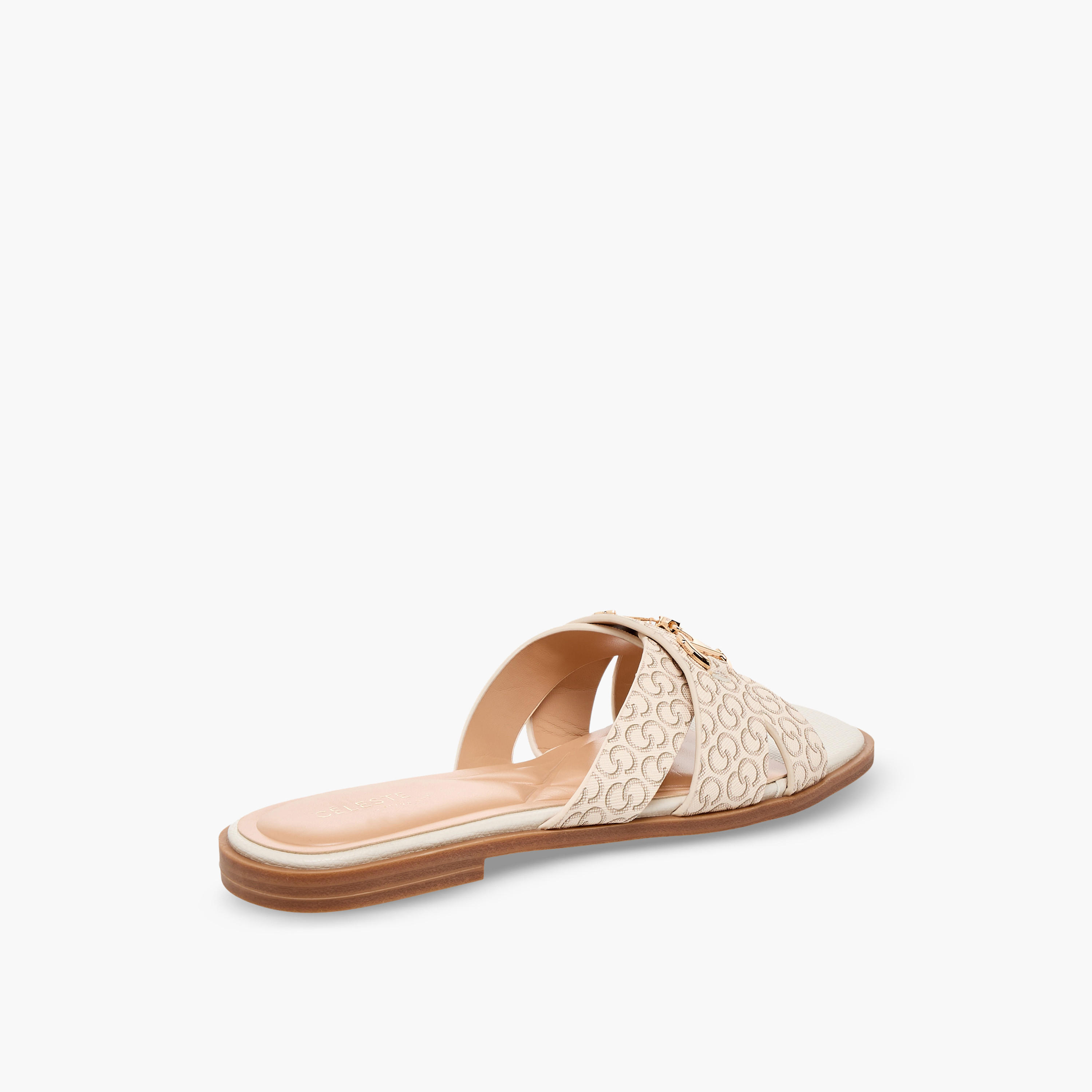صندل نسائي بطبعات و حزام متقاطع من سيليست-women-shoes-sandals-flats-image-6