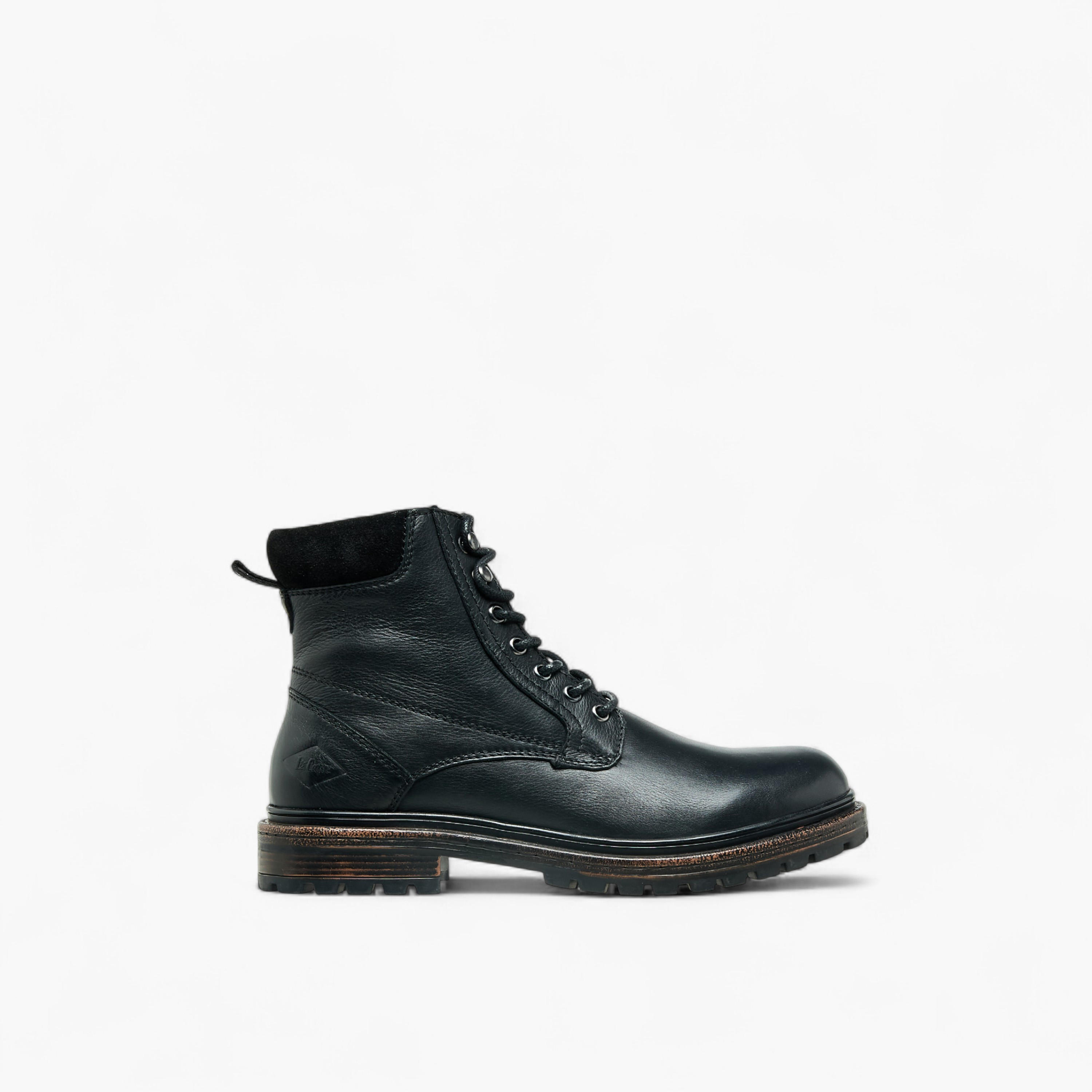 Lee Cooper Men Leather Panelled Ankle Boots-men-shoes-boots-image-3