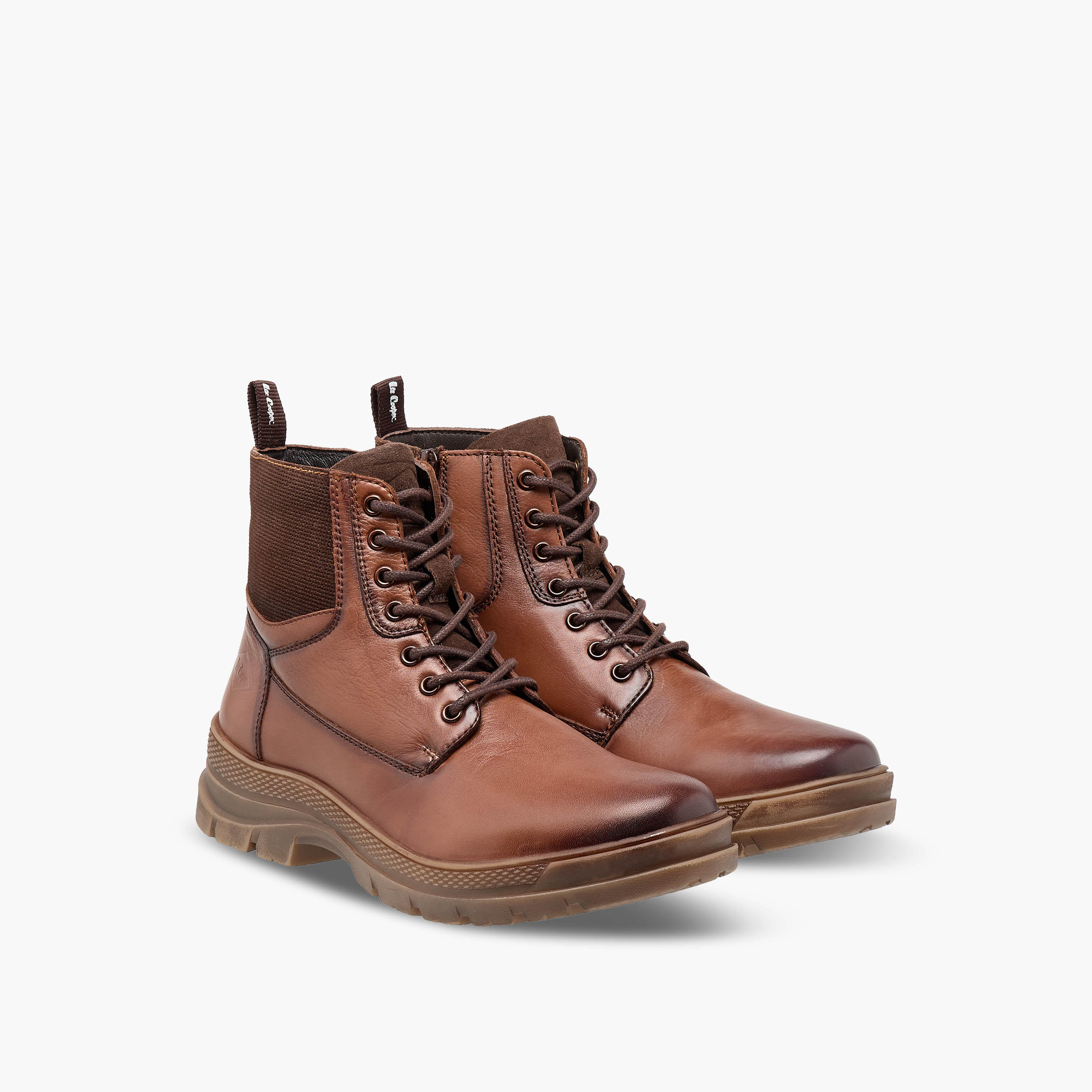 Lee Cooper Men Leather Ankle Boot-men-shoes-boots-image-1