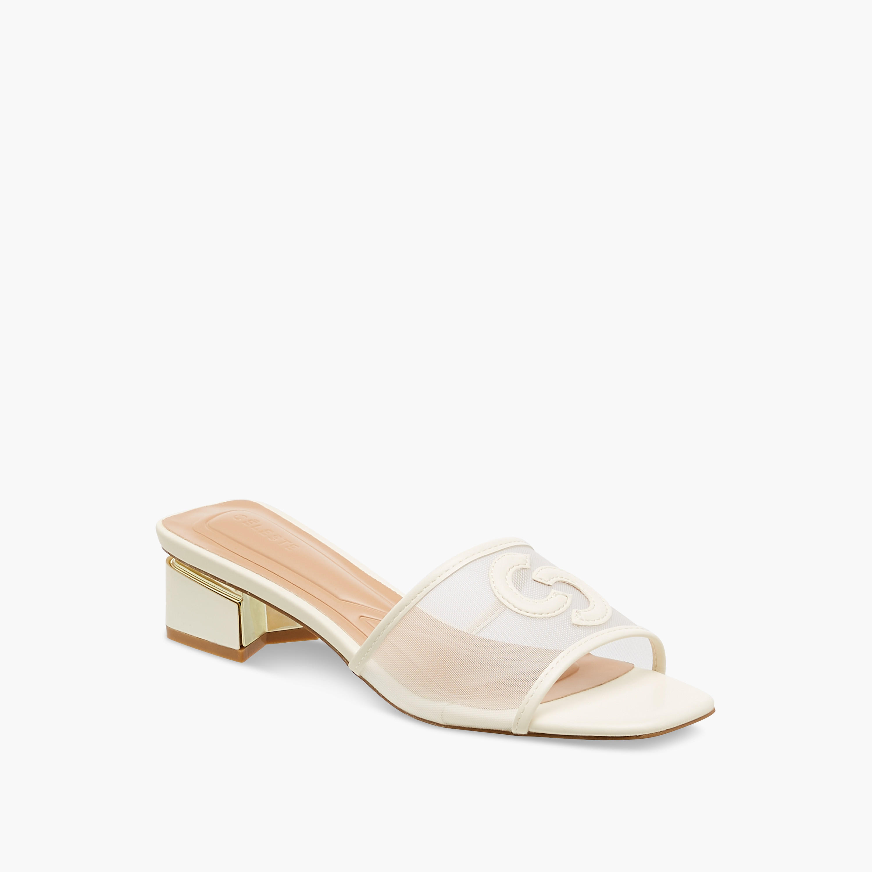 صندل سهل الارتداء بارز الملمس بكعب سميك للنساء من سيليست-women-shoes-sandals-heeled-image-2