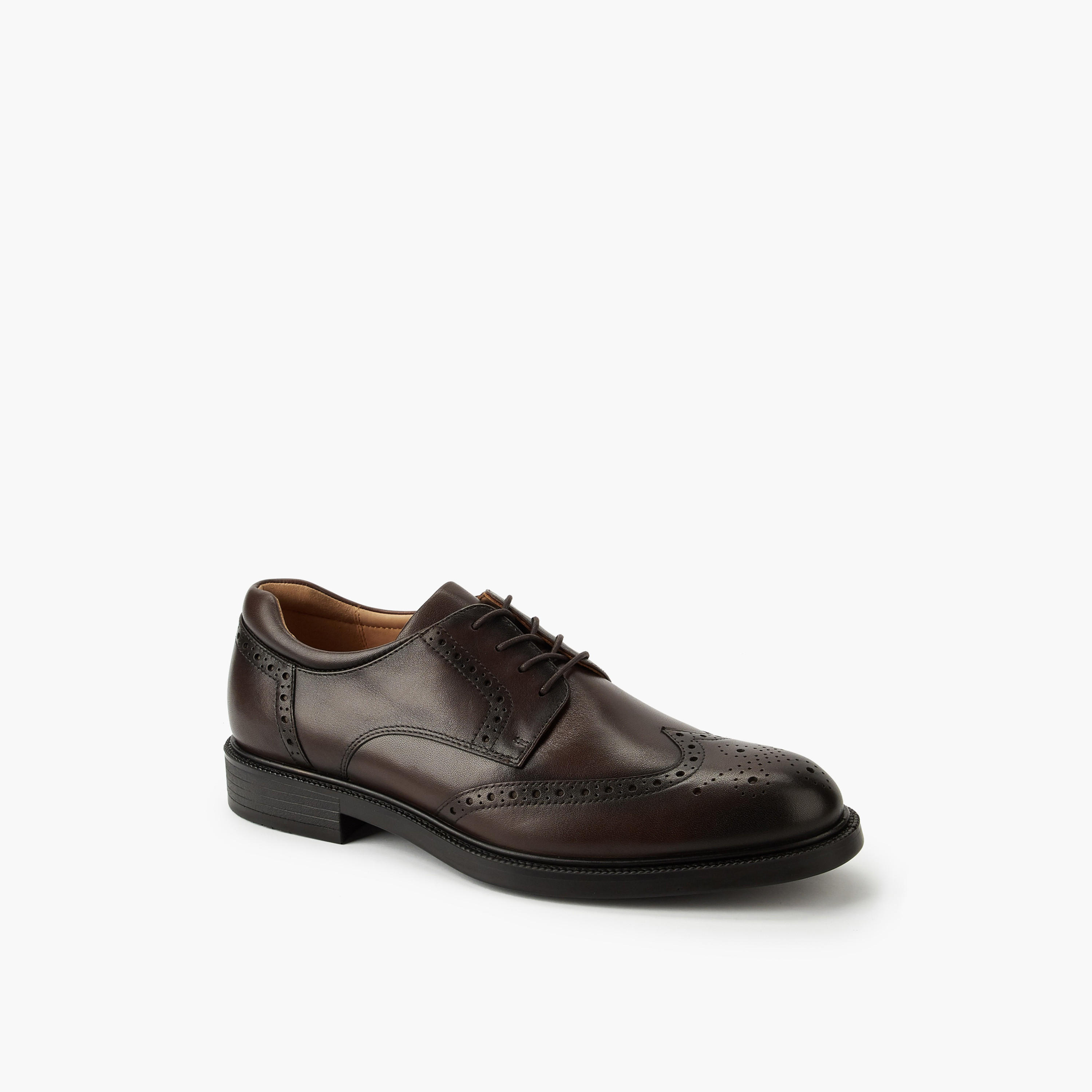 حذاء ديربي جلد للرجال من لو كونفورت-men-shoes-formalshoes-image-2