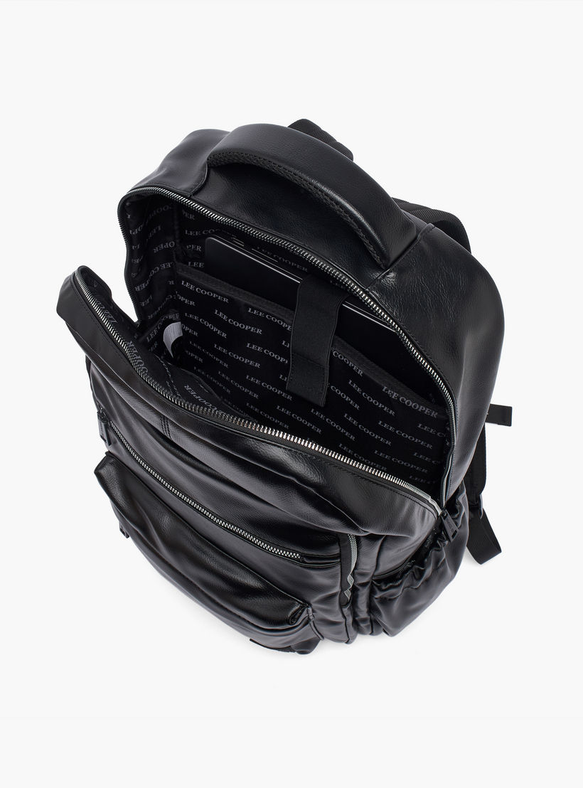 Lee Cooper Men Cushioned Strap Backpack-men-bags-image-8