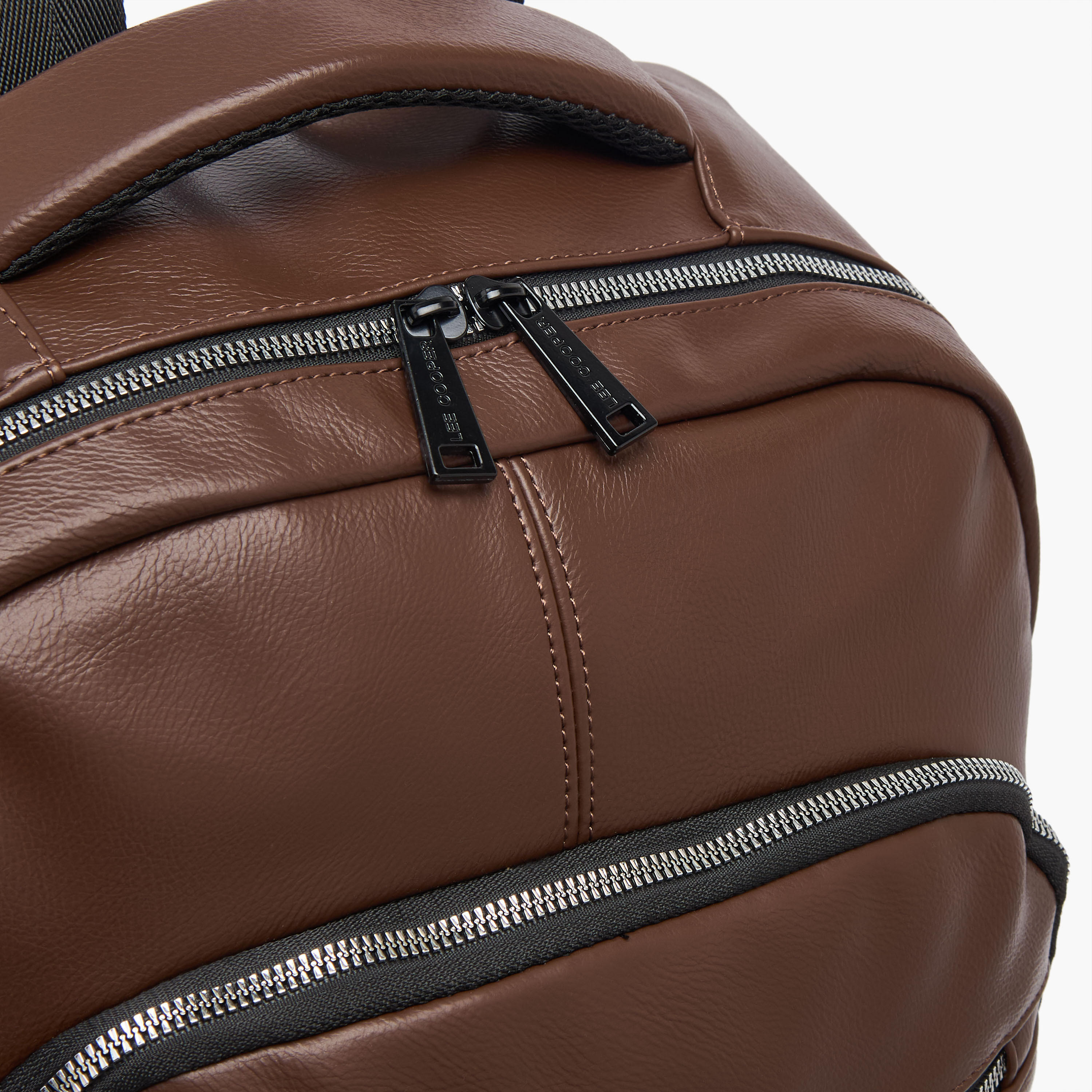 Lee Cooper Men Cushioned Strap Backpack-men-bags-image-5