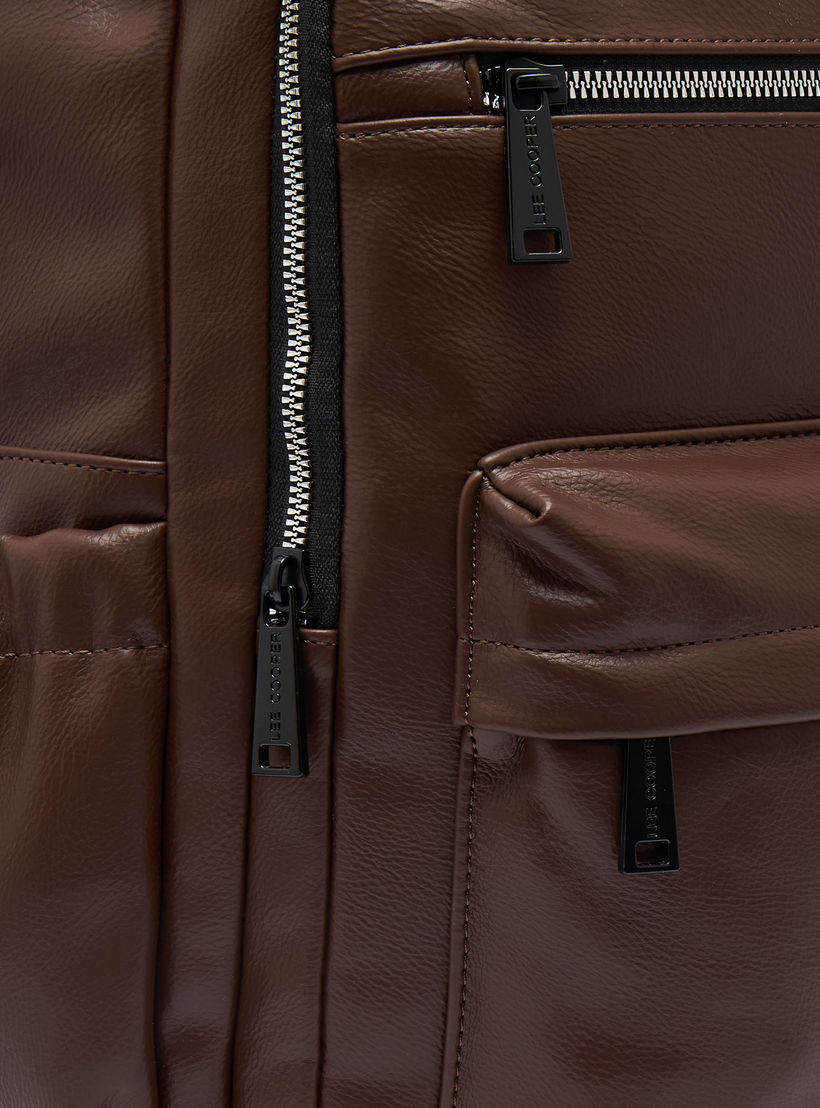 Lee Cooper Men Cushioned Strap Backpack-men-bags-image-6