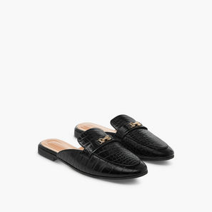 Celeste Women's Textured Slip-On Mules-women-image-1