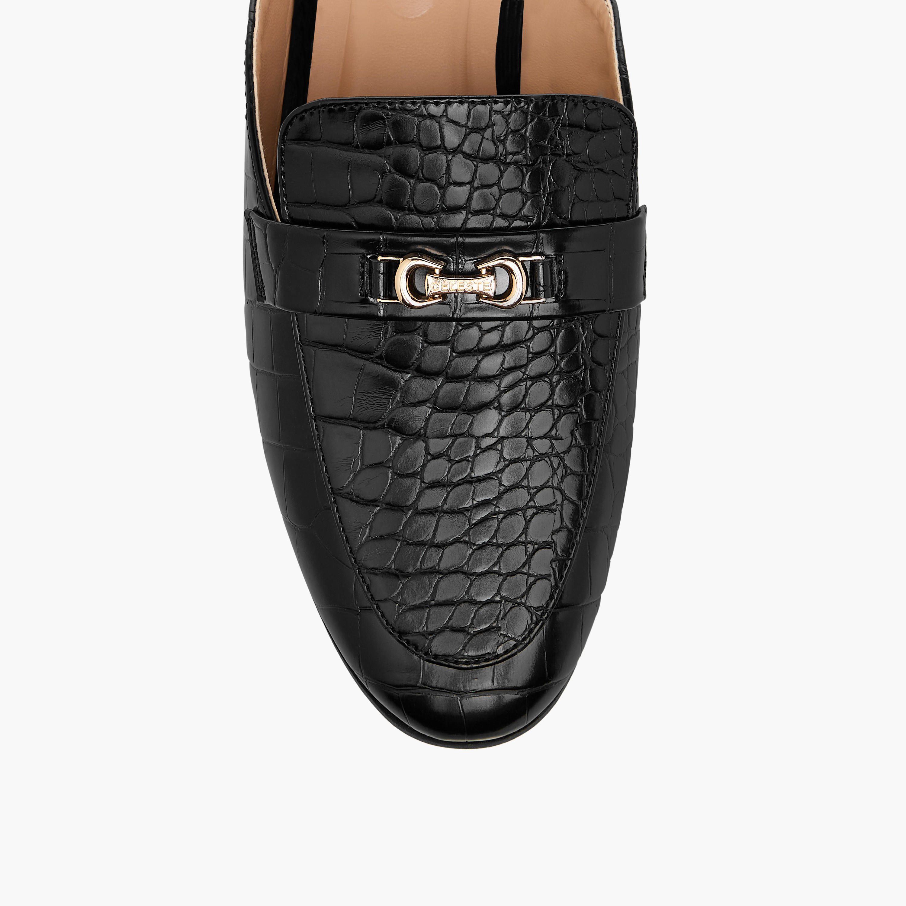 حذاء ميول بارز الملمس سهل الارتداء للنساء من سيليست-women-shoes-flats-mules-image-4