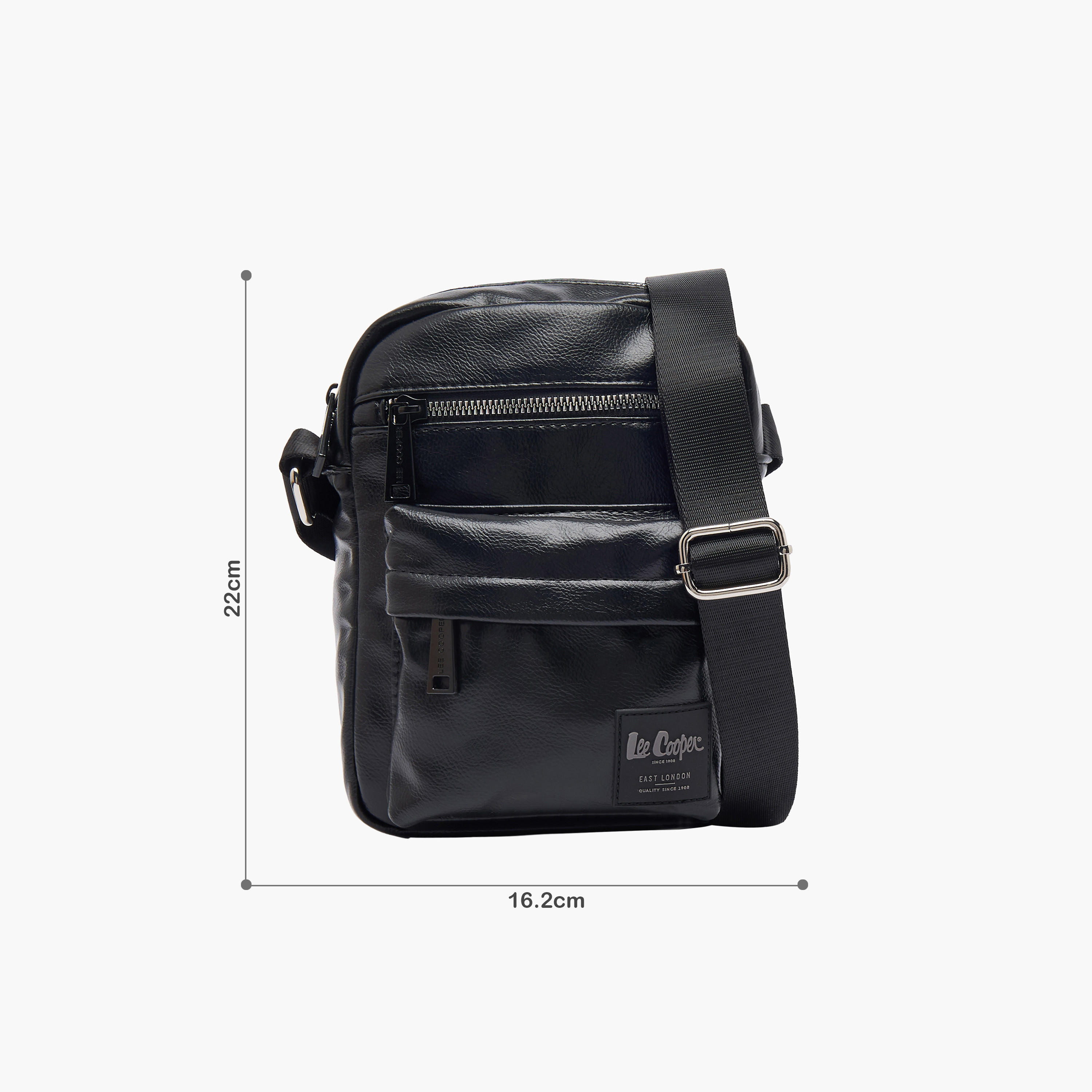 Lee Cooper Men Adjustable Strap Crossbody Bag-travel-accessories-image-2
