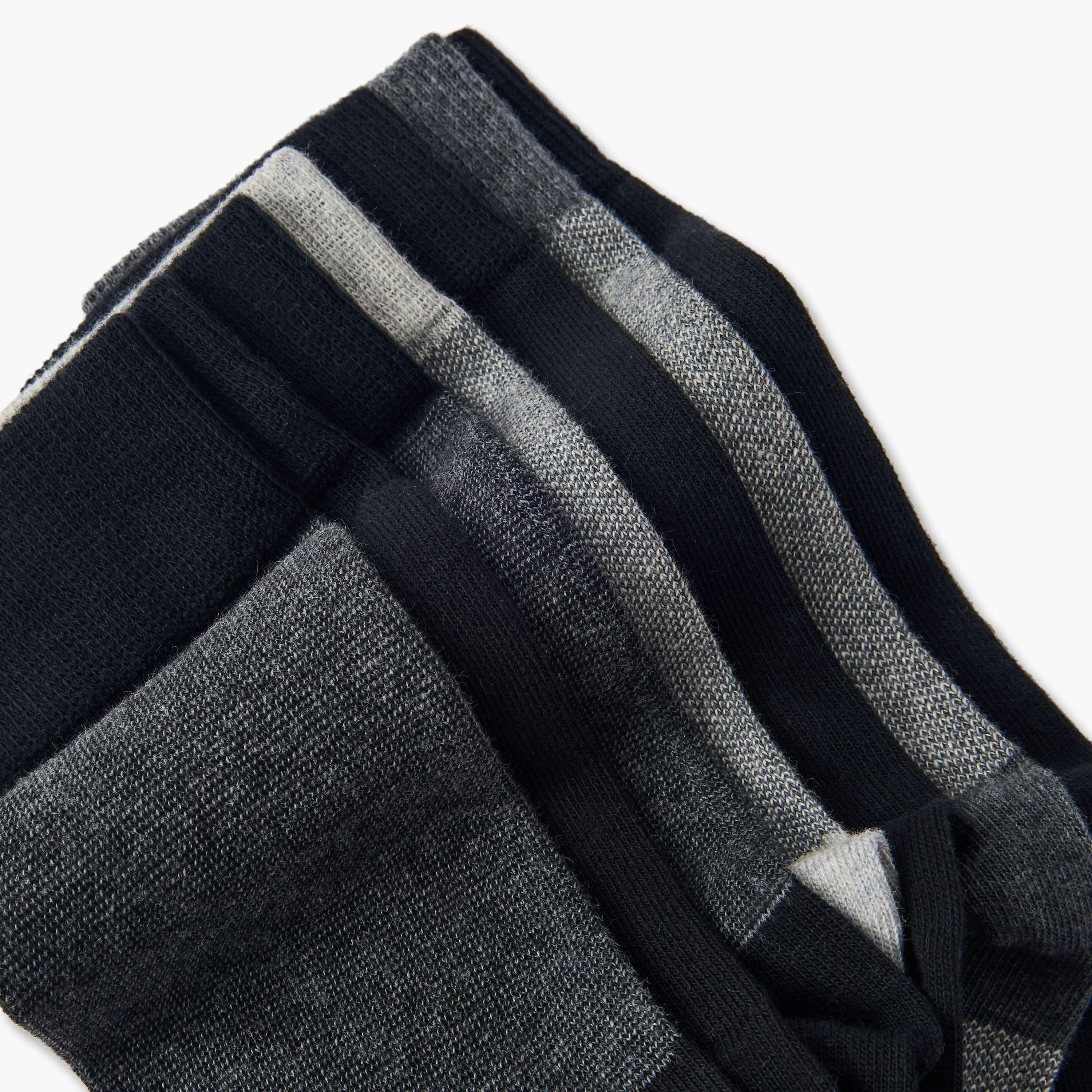 طقم جوارب بطول متوسط للرجال من دوشيني 7 أزواج-men-socks-image-11