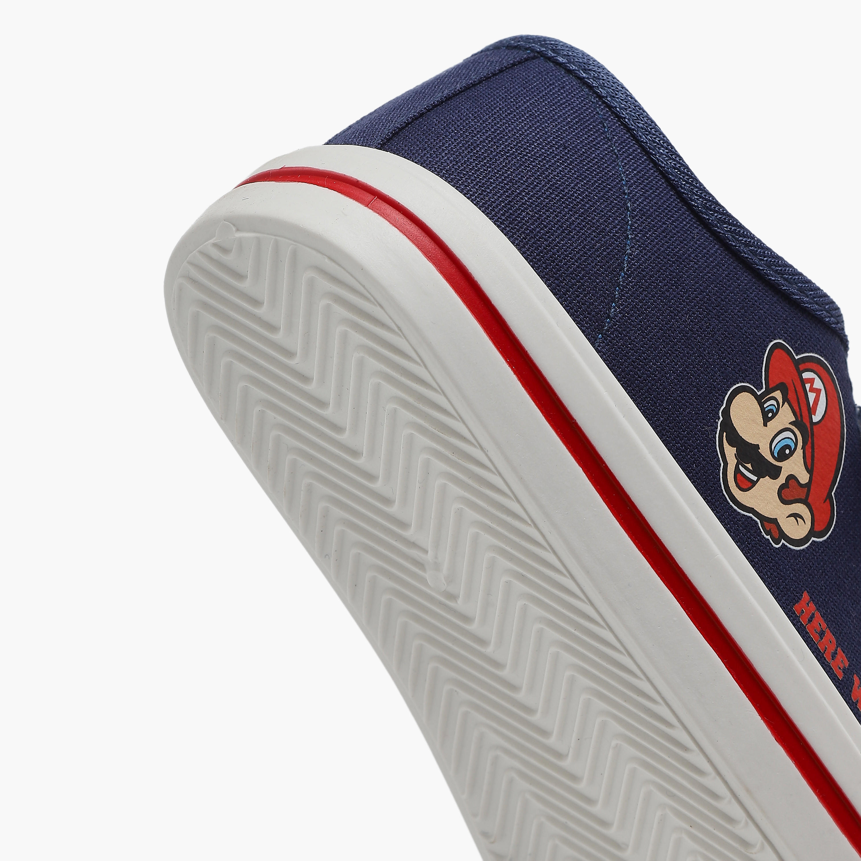 حذاء سنيكرز بطول الكاحل بشريط إغلاق لاصق للأولاد من سوبر ماريو-boys-shoes-sneakers-image-5