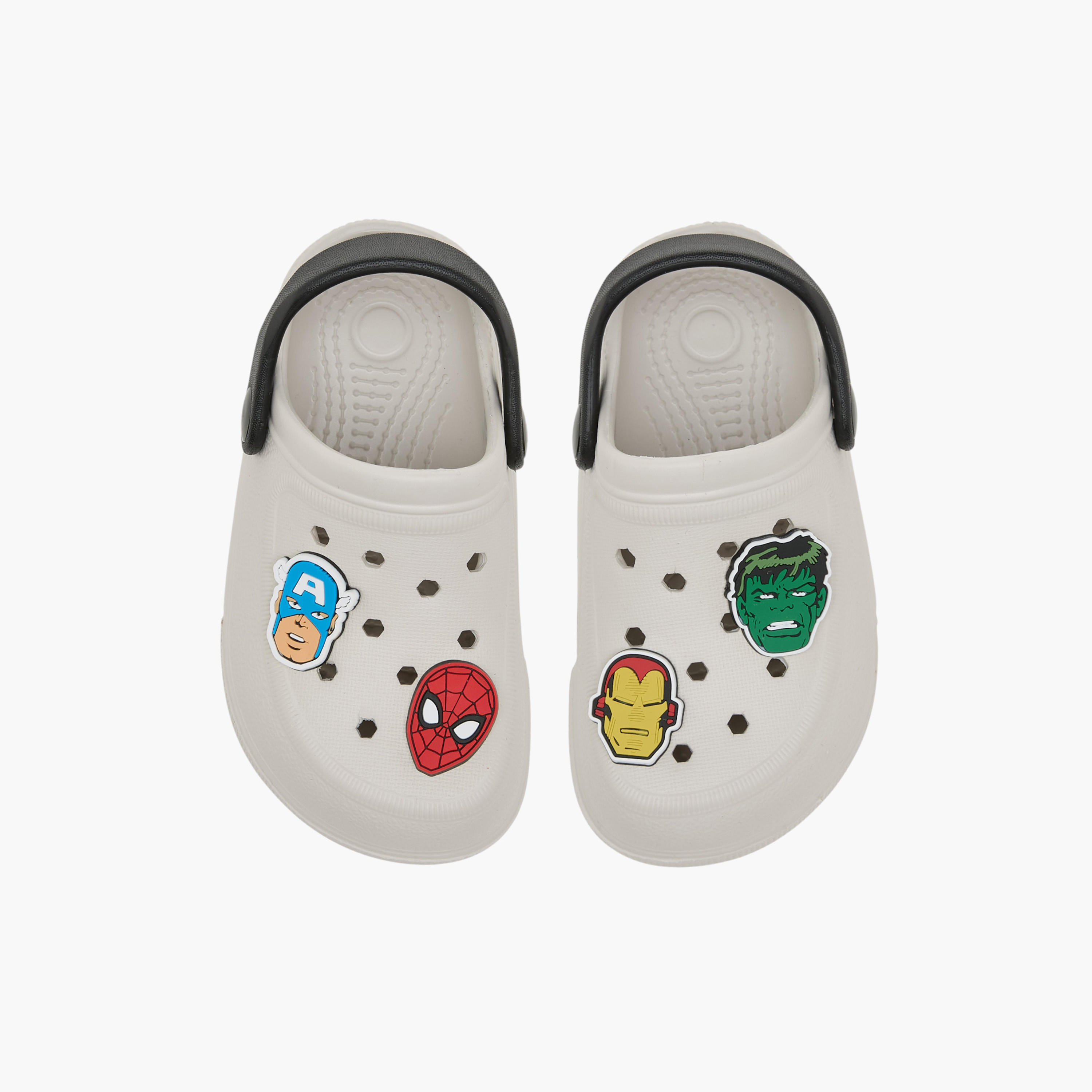 Marvel Boys Light-Up Backstrap Clogs-boys-shoes-sandals-image-1