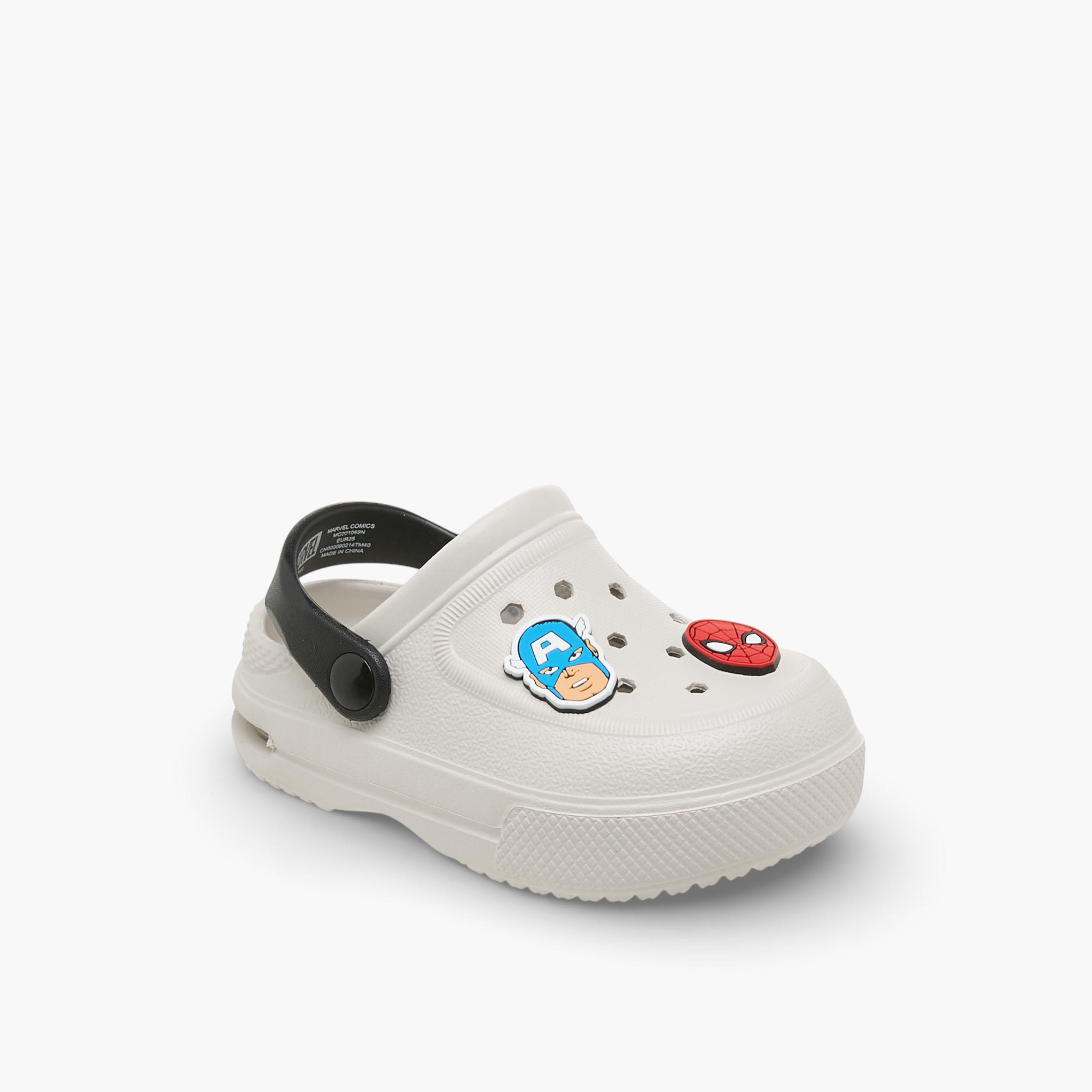 Marvel Boys Light-Up Backstrap Clogs-boys-shoes-sandals-image-2