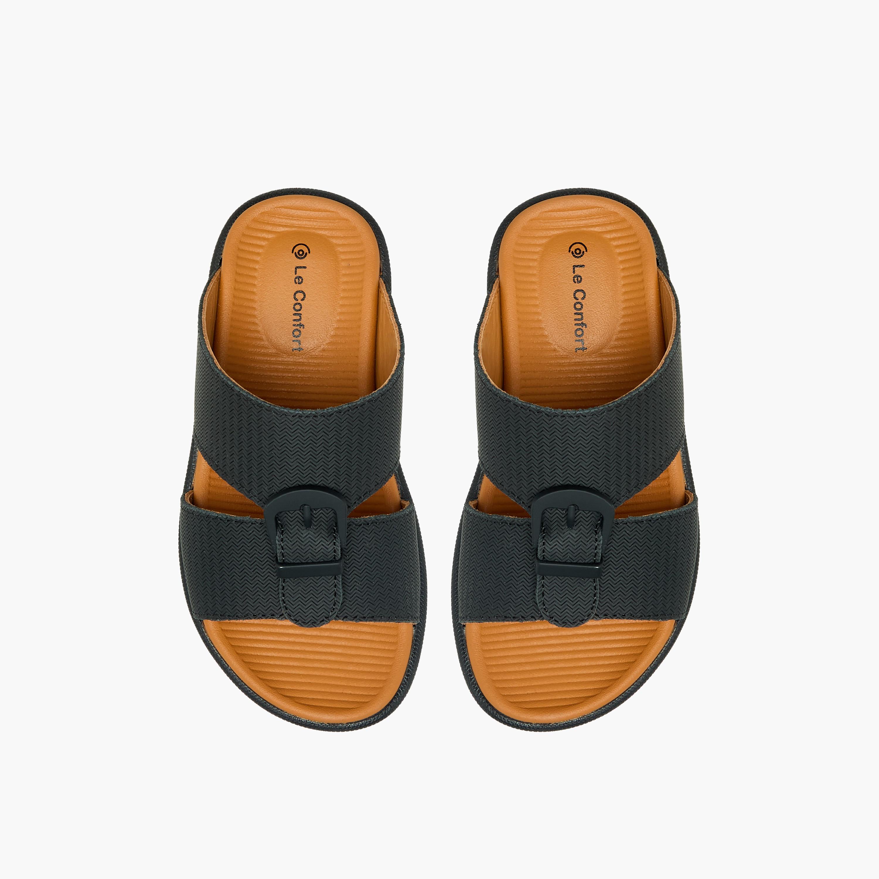 Le Confort Boys Buckle Accent Arabic Sandals-boys-shoes-sandals-image-1