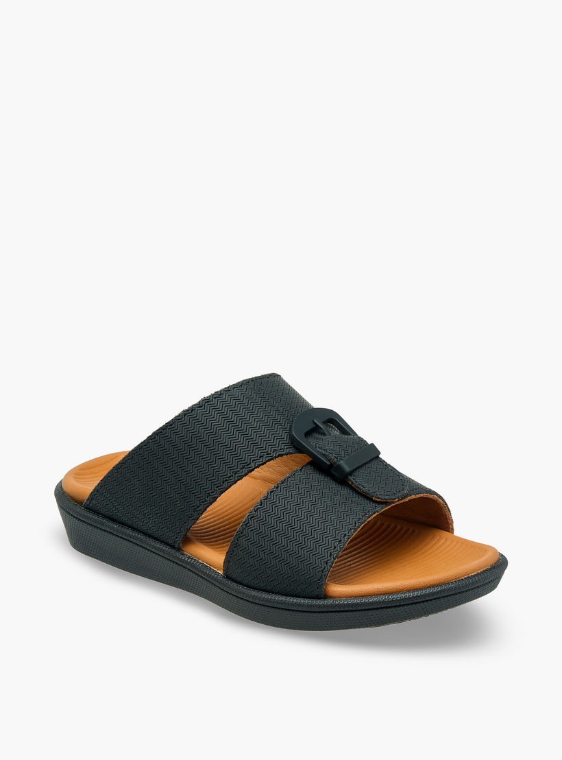 Le Confort Boys Buckle Accent Arabic Sandals-boys-shoes-sandals-image-2
