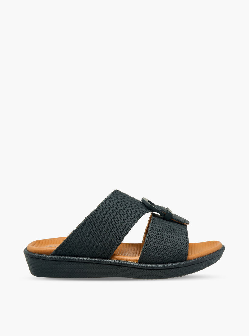 Le Confort Boys Buckle Accent Arabic Sandals-boys-shoes-sandals-image-3