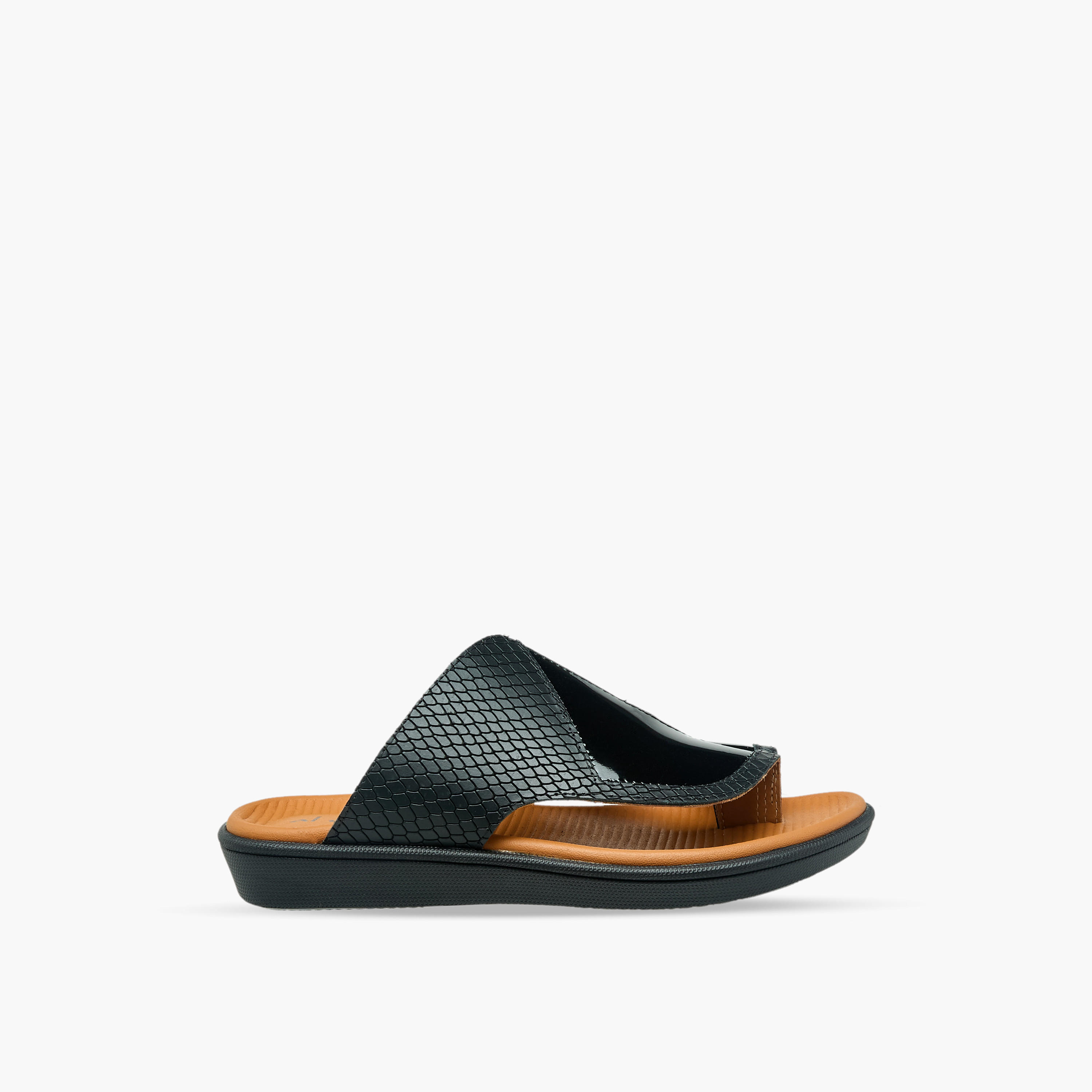 Al Waha Boys Leather Arabic Sandals-boys-shoes-sandals-image-3