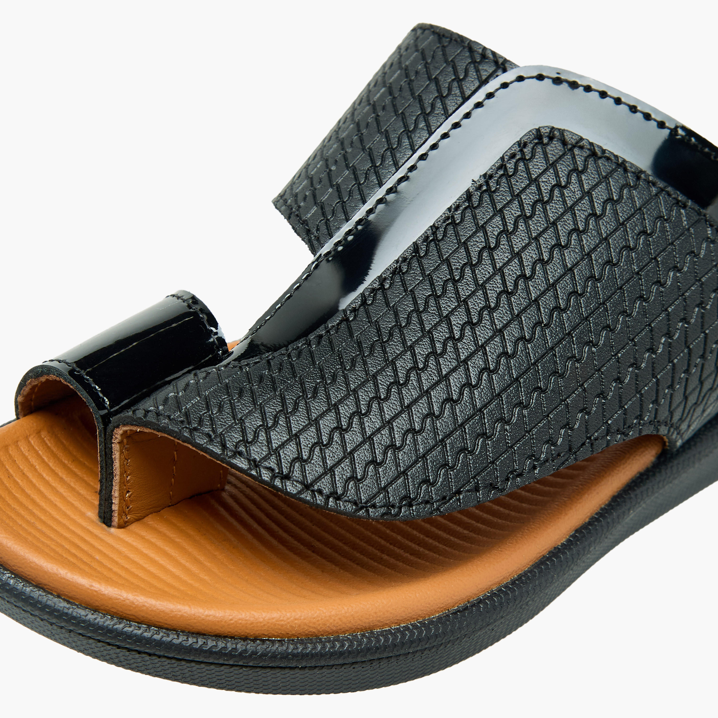 صندل عربي جلد للأولاد من الواحة-boys-shoes-sandals-image-4