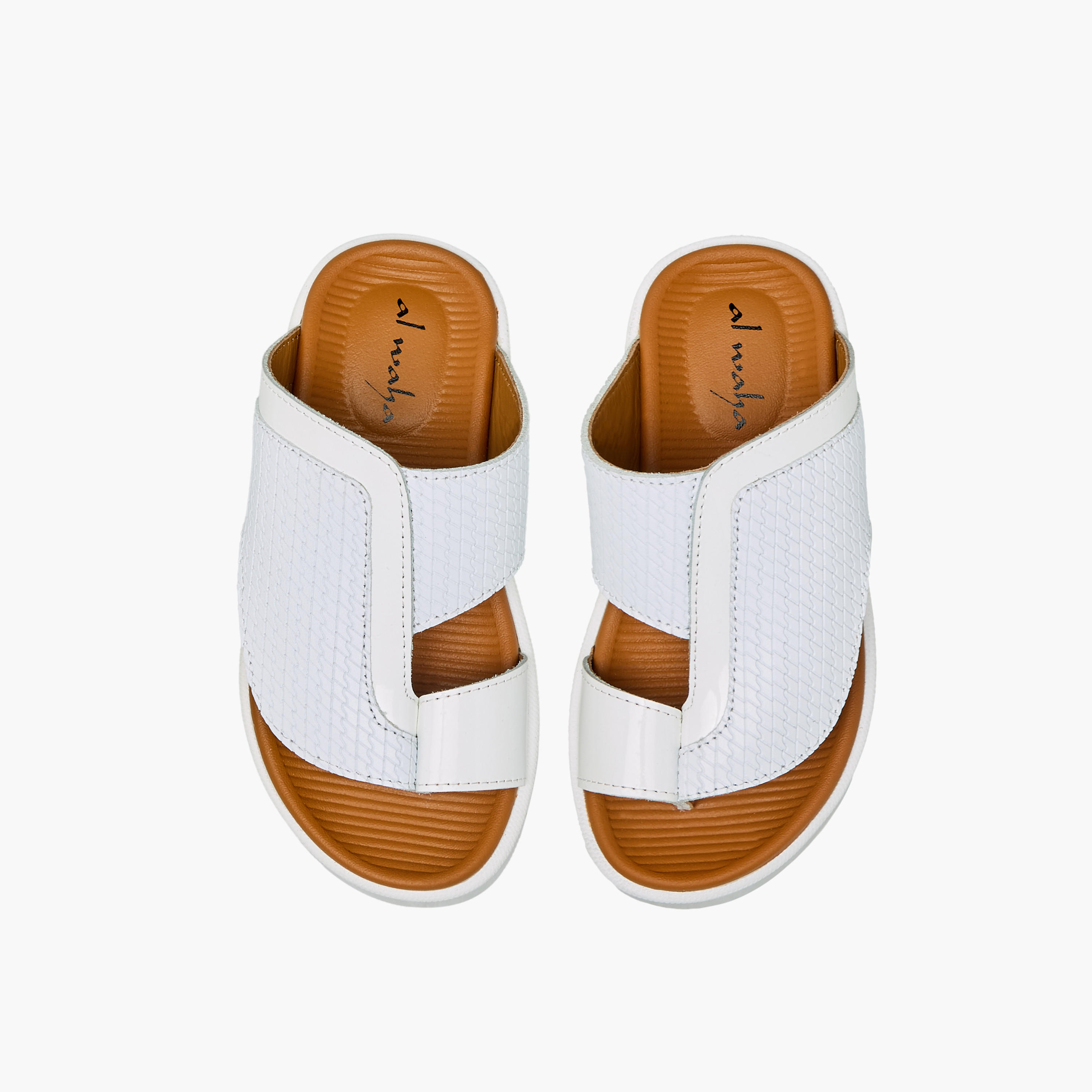 Al Waha Boys Leather Arabic Sandals-boys-shoes-sandals-image-1