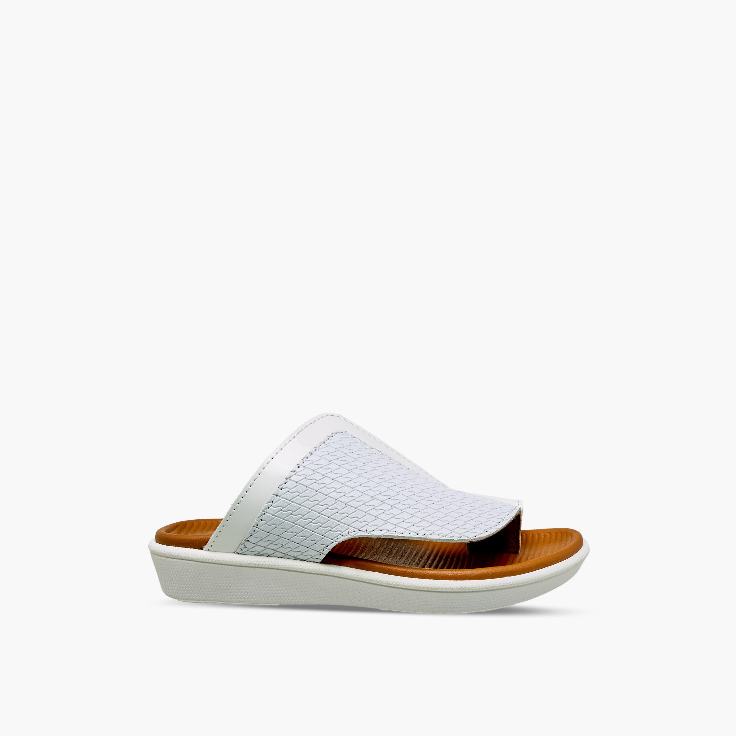 Al Waha Boys Leather Arabic Sandals-boys-shoes-sandals-image-3