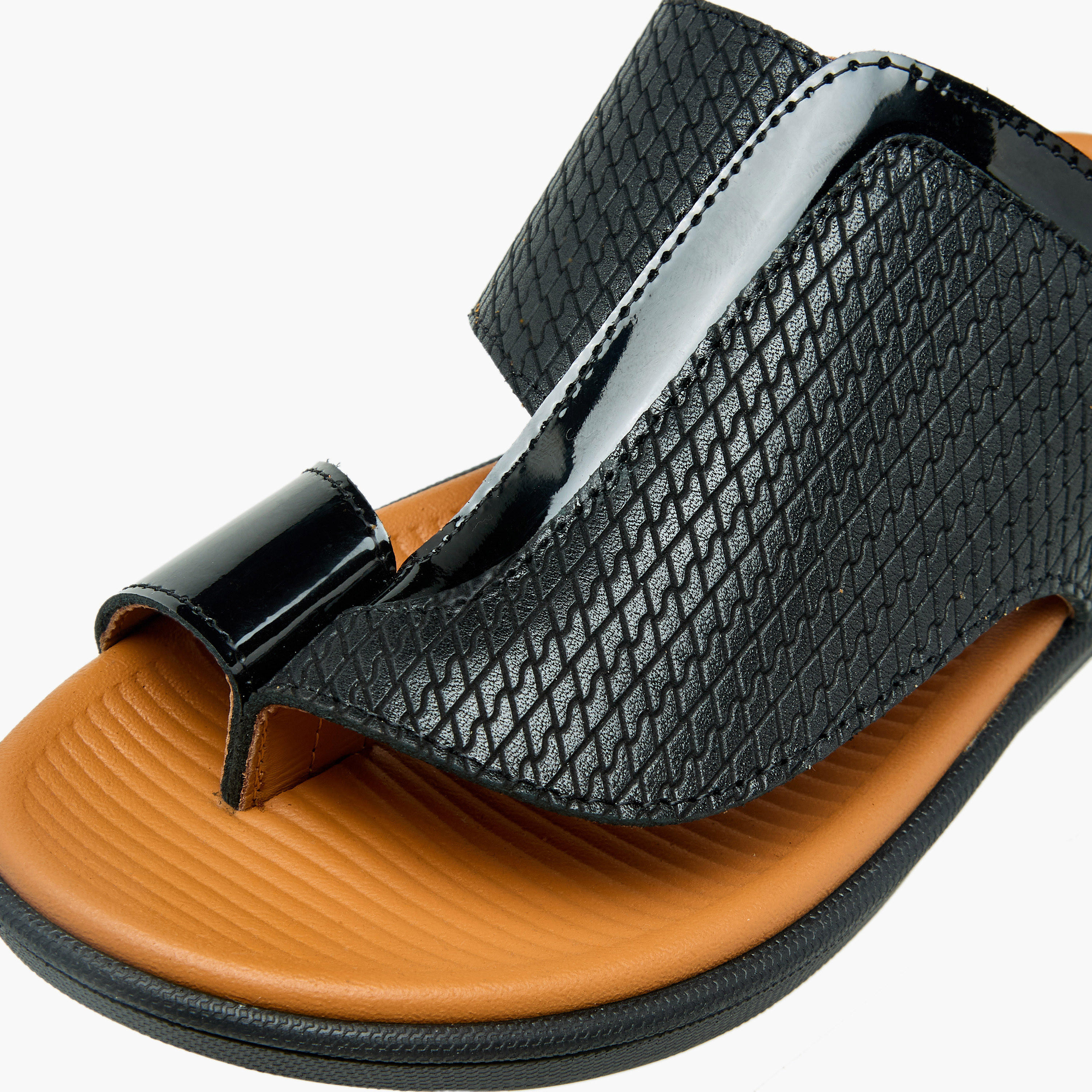 صندل عربي جلد للأولاد من الواحة-boys-shoes-sandals-image-4