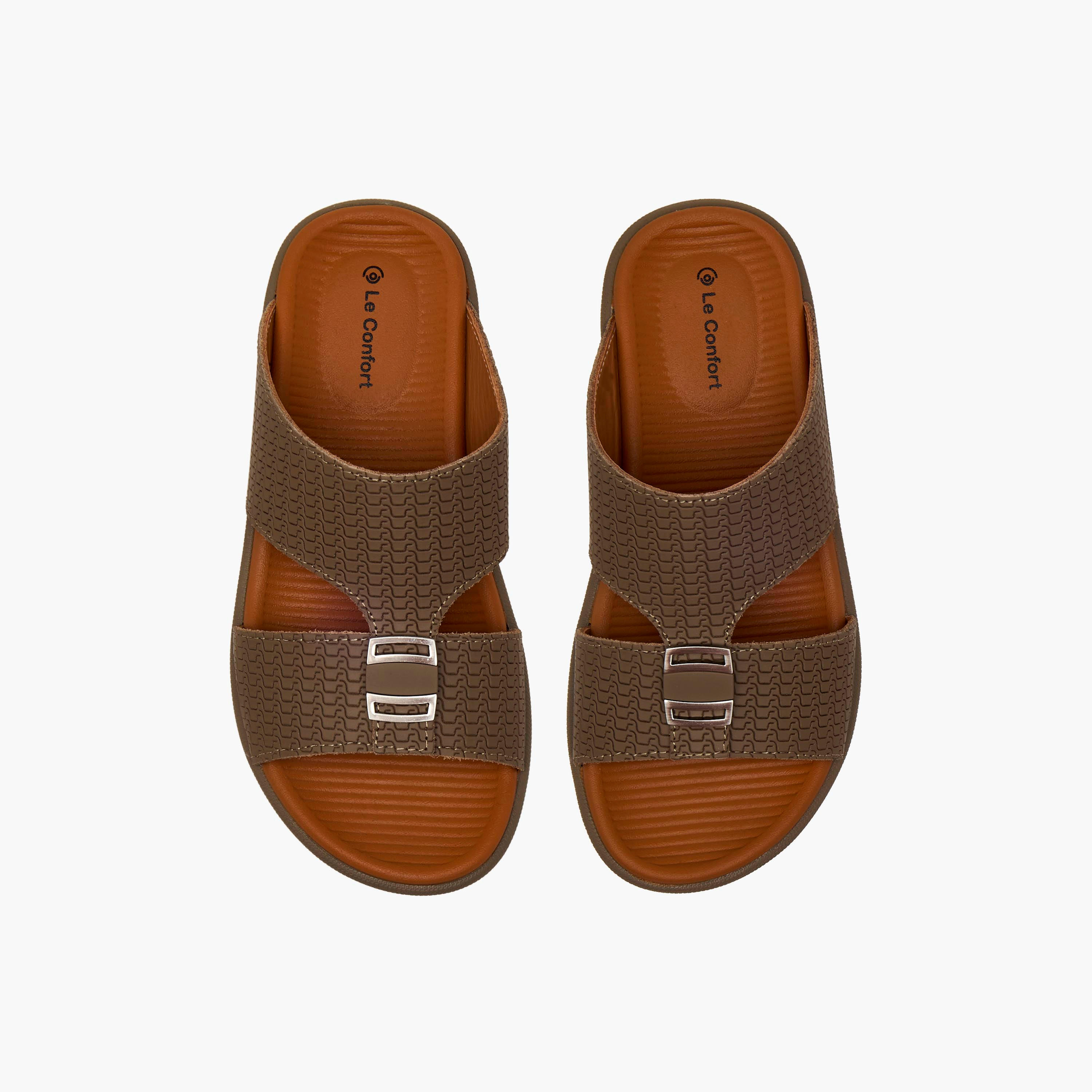 Le Confort Boys Leather Arabic Sandals-boys-shoes-sandals-image-1