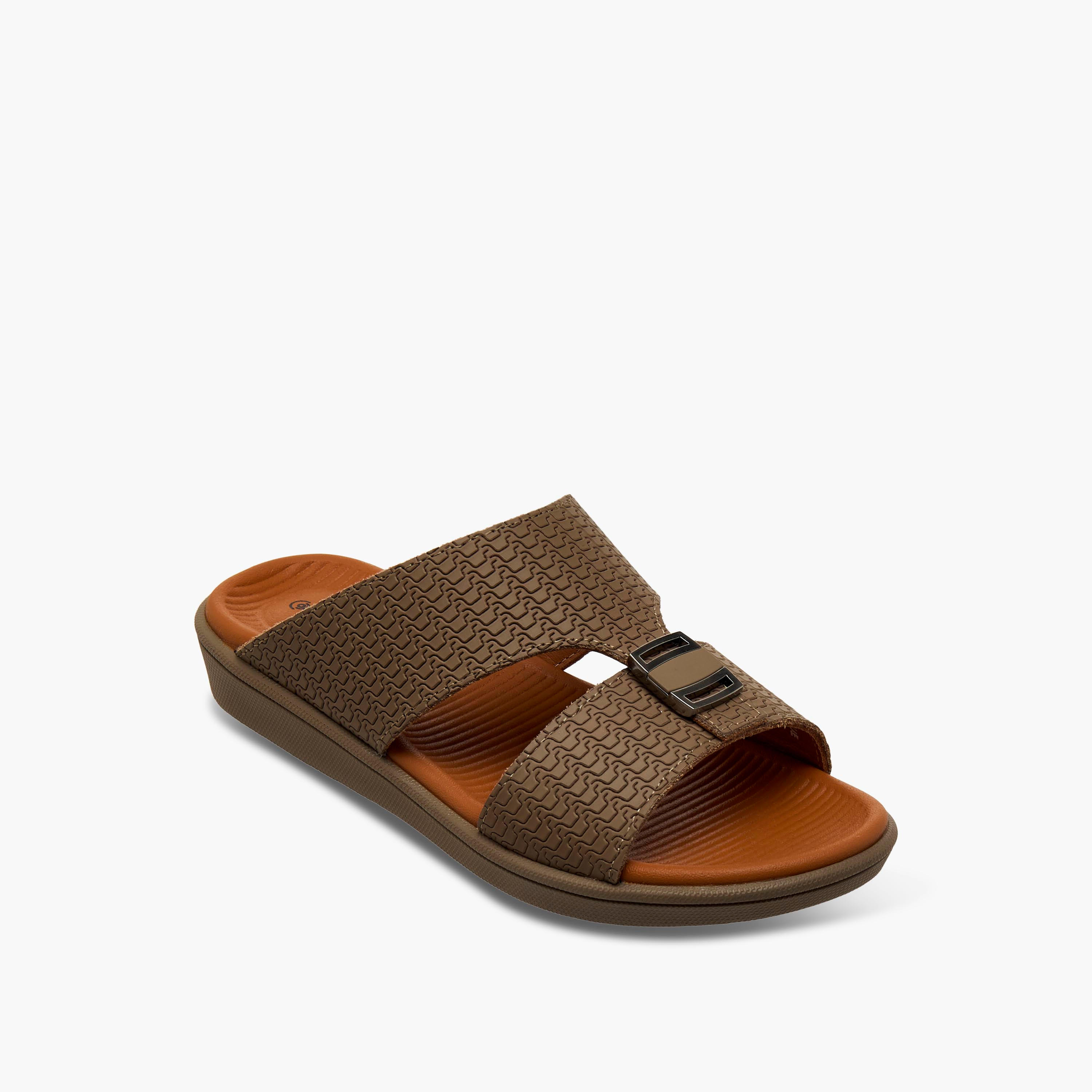 Le Confort Boys Leather Arabic Sandals-boys-shoes-sandals-image-2