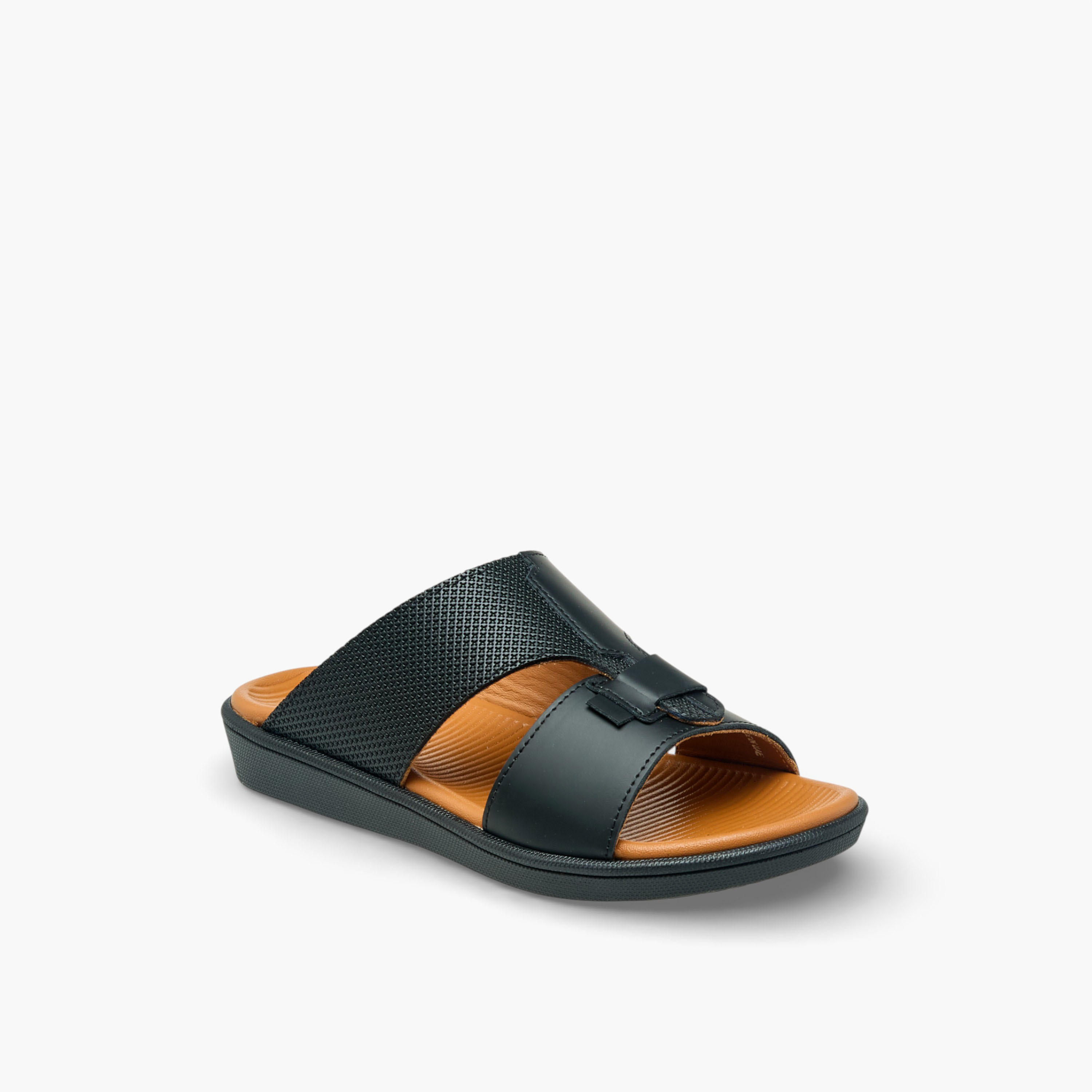صندل عربي جلد سهل الارتداء للأولاد من لو كونفورت-boys-shoes-sandals-image-2