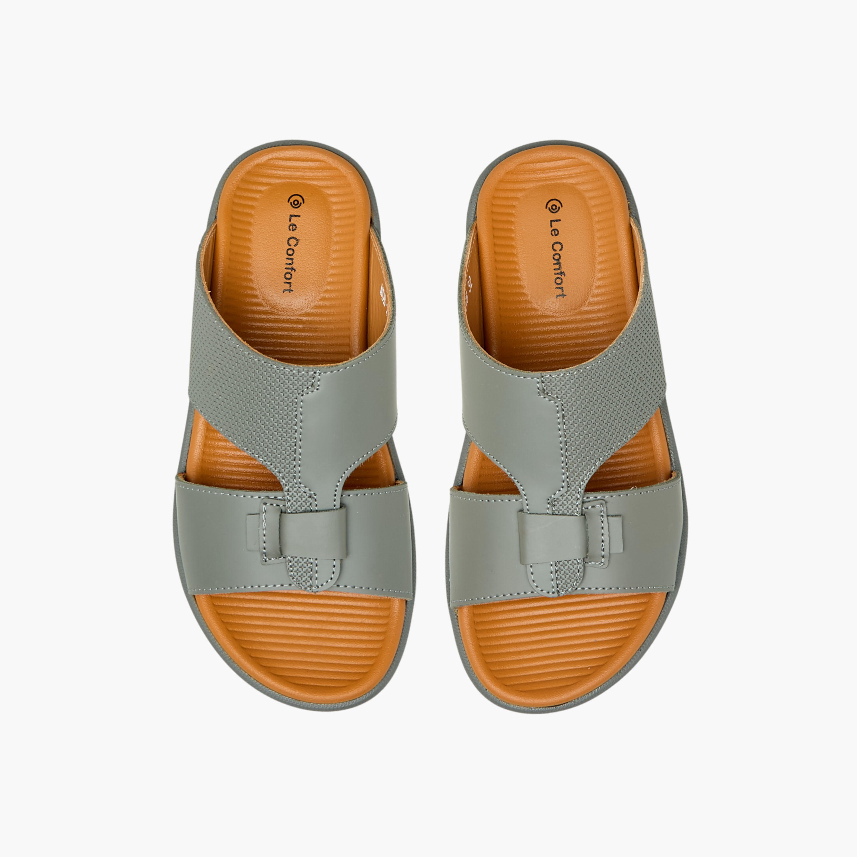 Le Confort Boys Slip-On Leather Arabic Sandals-boys-shoes-sandals-image-1