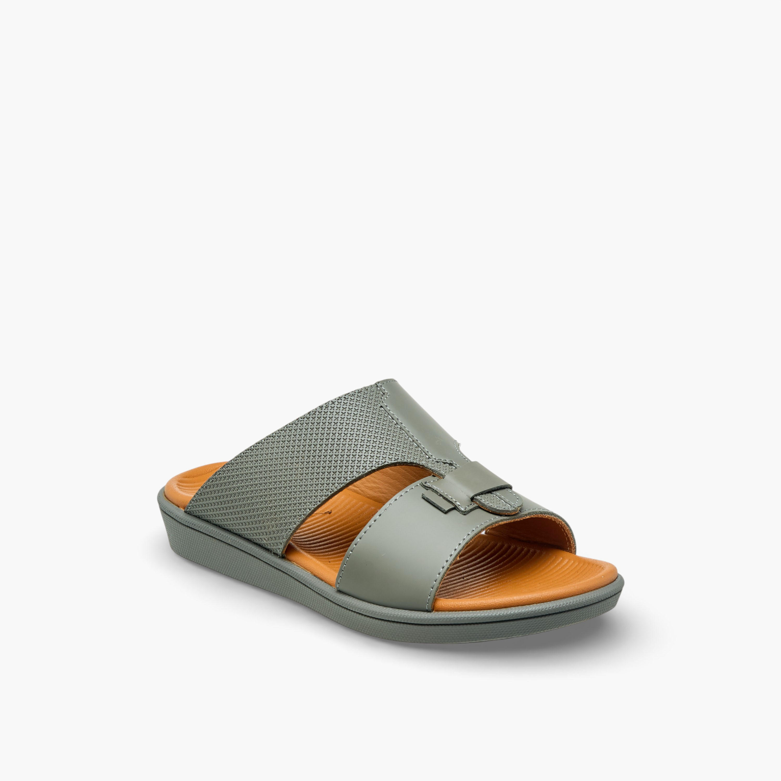 Le Confort Boys Slip-On Leather Arabic Sandals-boys-shoes-sandals-image-2