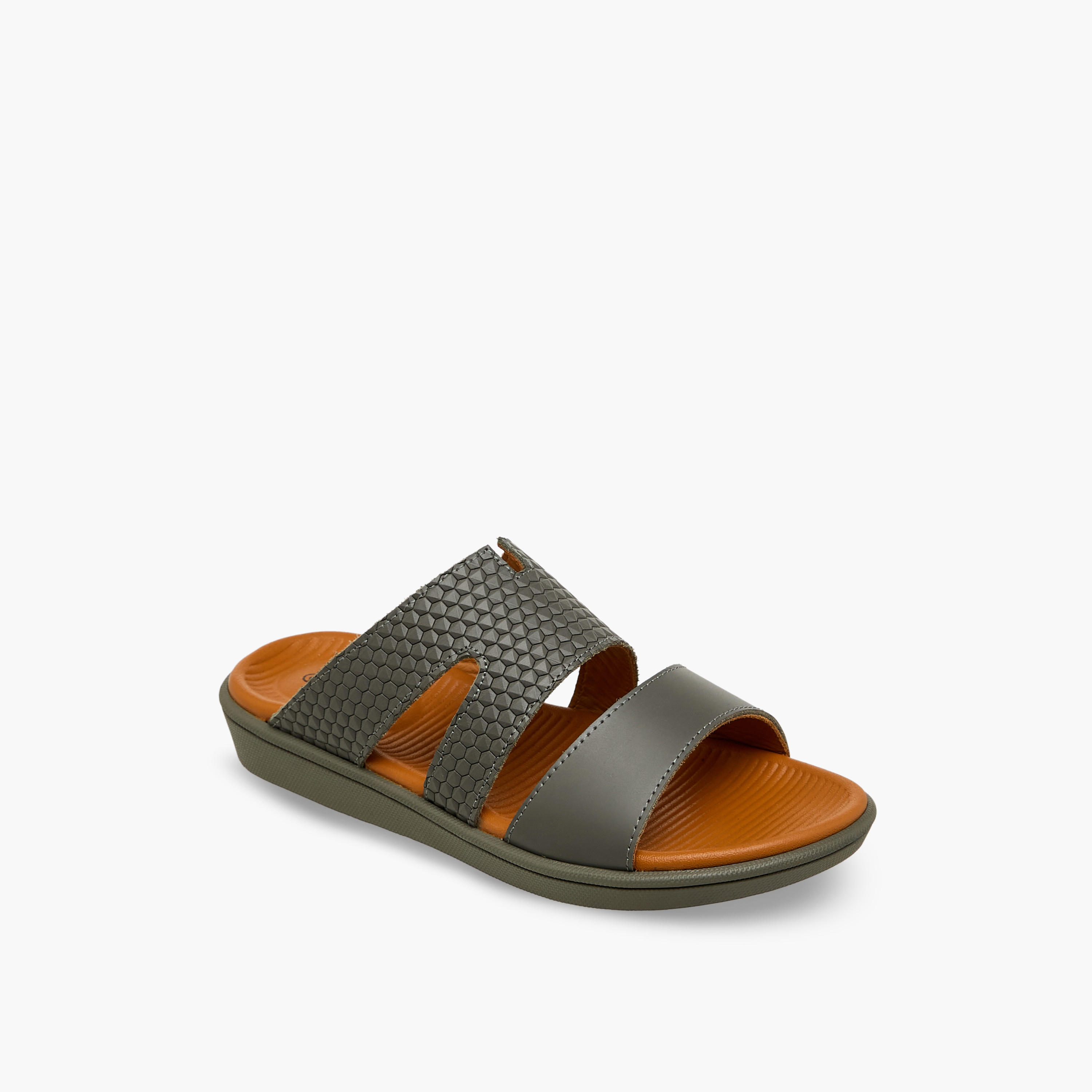 صندل عربي جلد سهل الارتداء للأولاد من لو كونفورت-boys-shoes-sandals-image-2