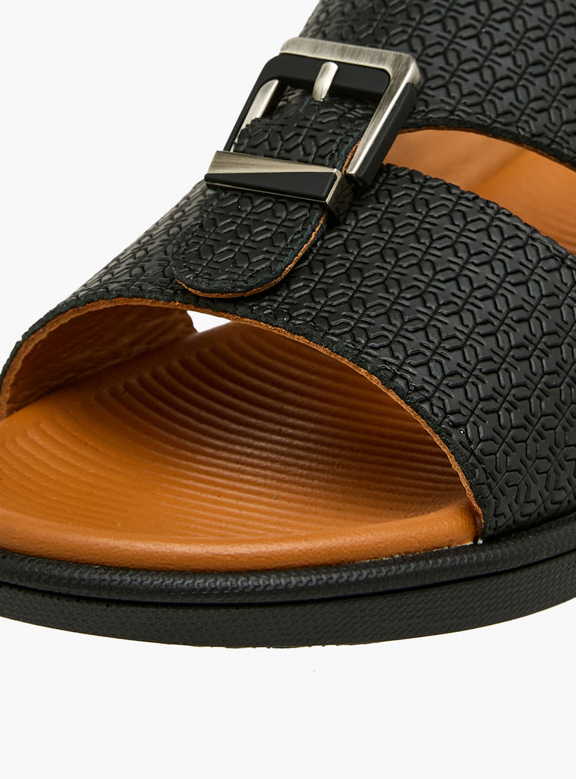 Le Confort Boys Slip-On Leather Arabic Sandals-boys-shoes-sandals-image-4