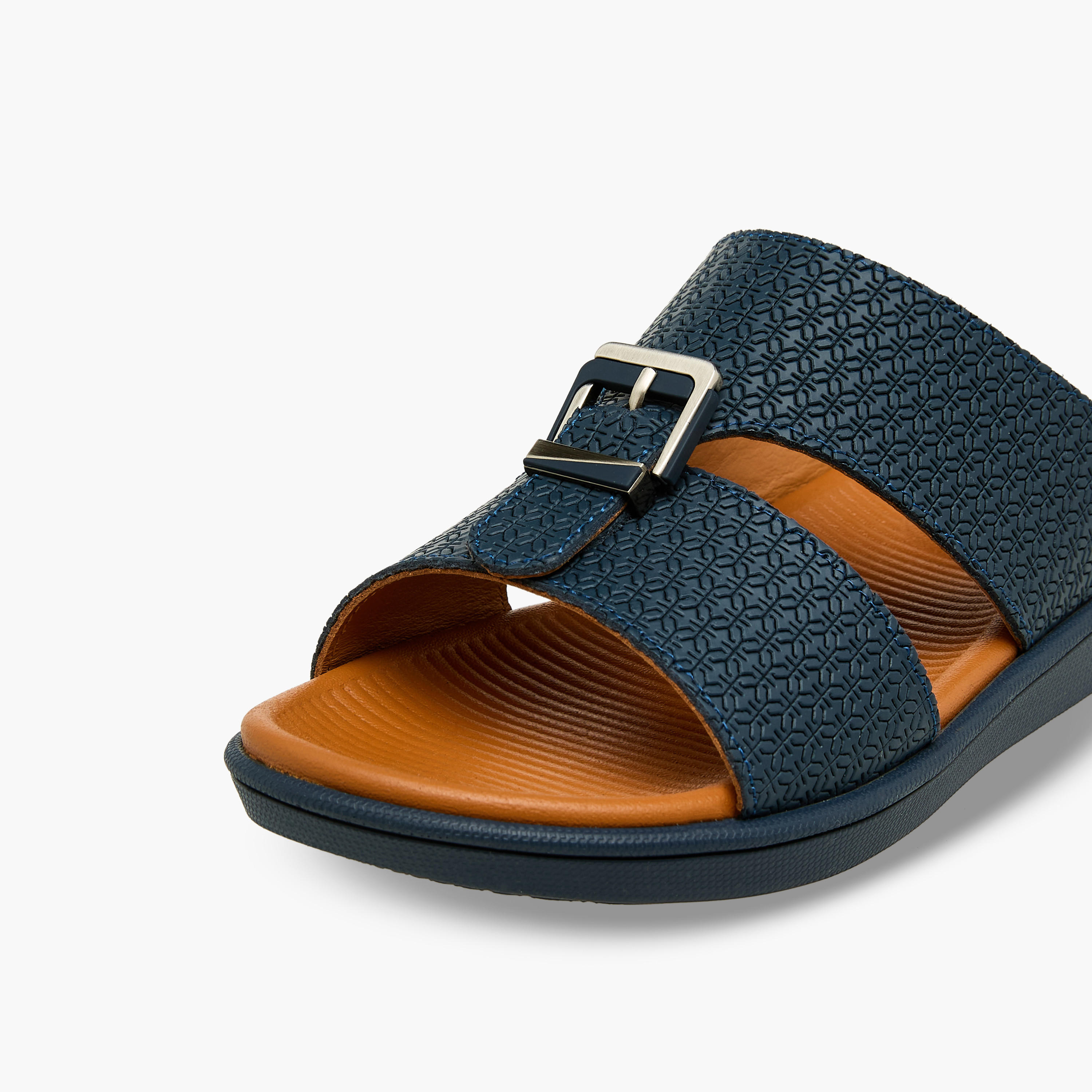 صندل عربي جلد سهل الارتداء للأولاد من لو كونفورت-boys-shoes-sandals-image-4
