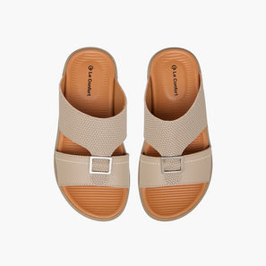 Le Confort Boys Slip-On Arabic Sandals-boys-shoes-image-1