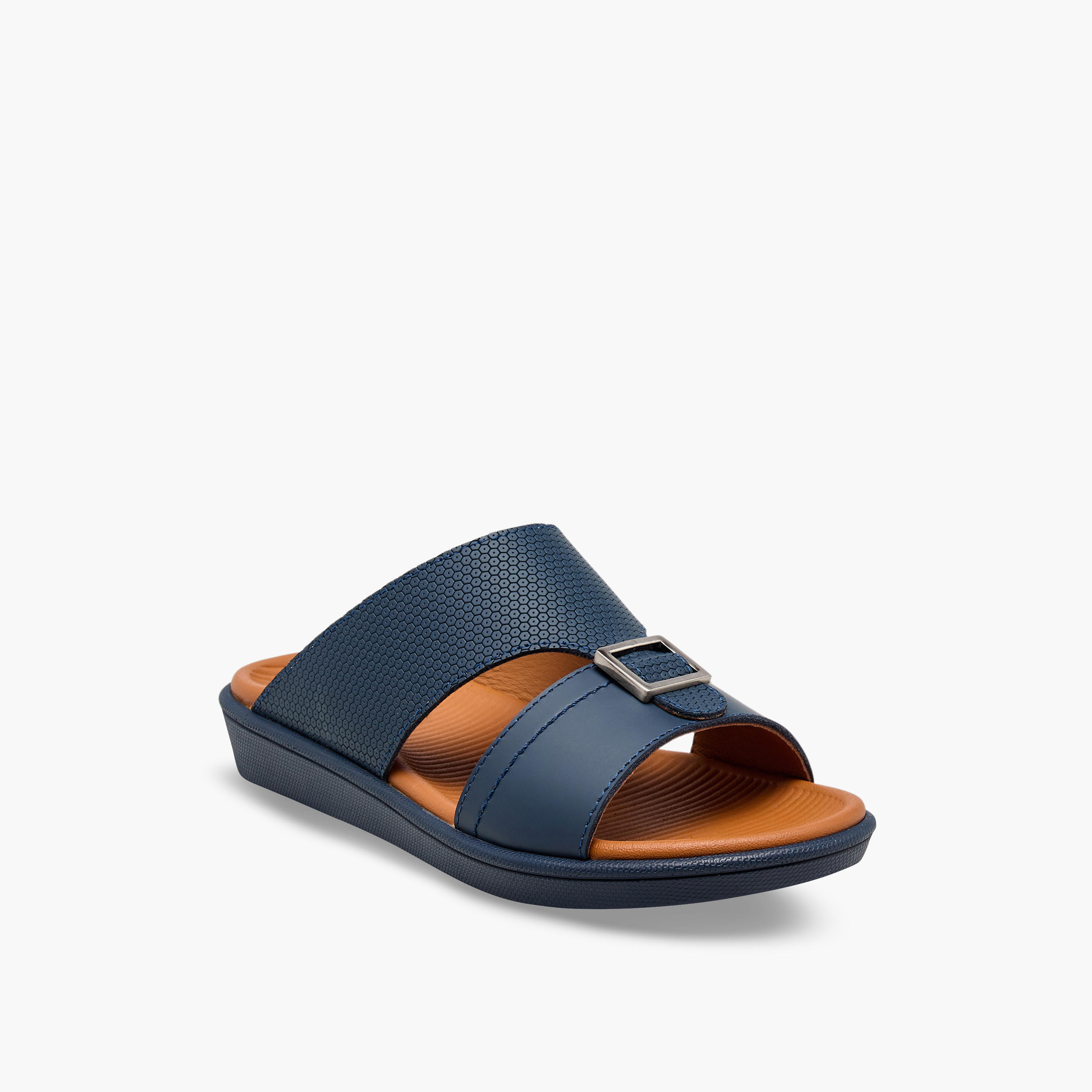 Le Confort Boys Slip-On Leather Arabic Sandals-boys-shoes-sandals-image-2