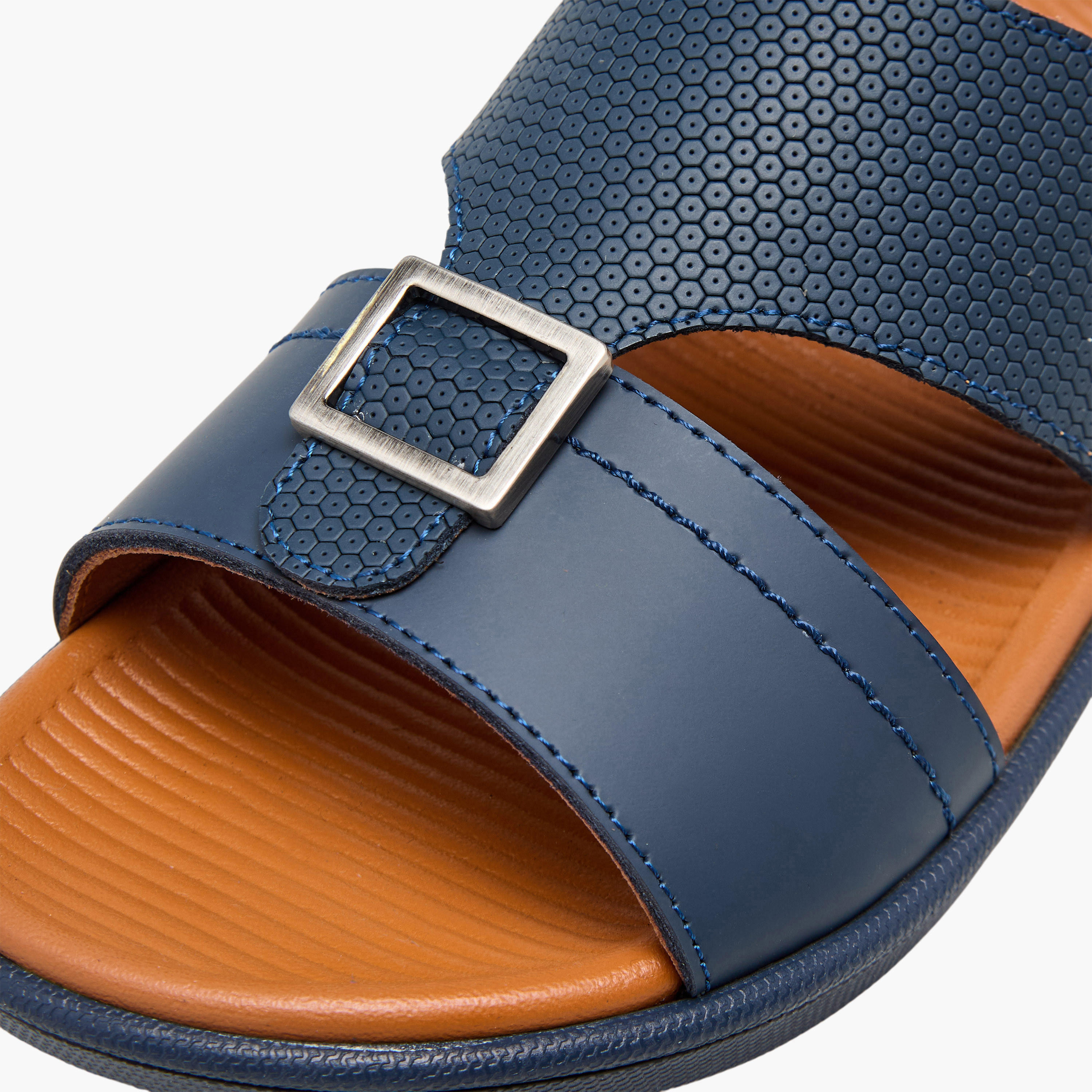 Le Confort Boys Slip-On Leather Arabic Sandals-boys-shoes-sandals-image-6