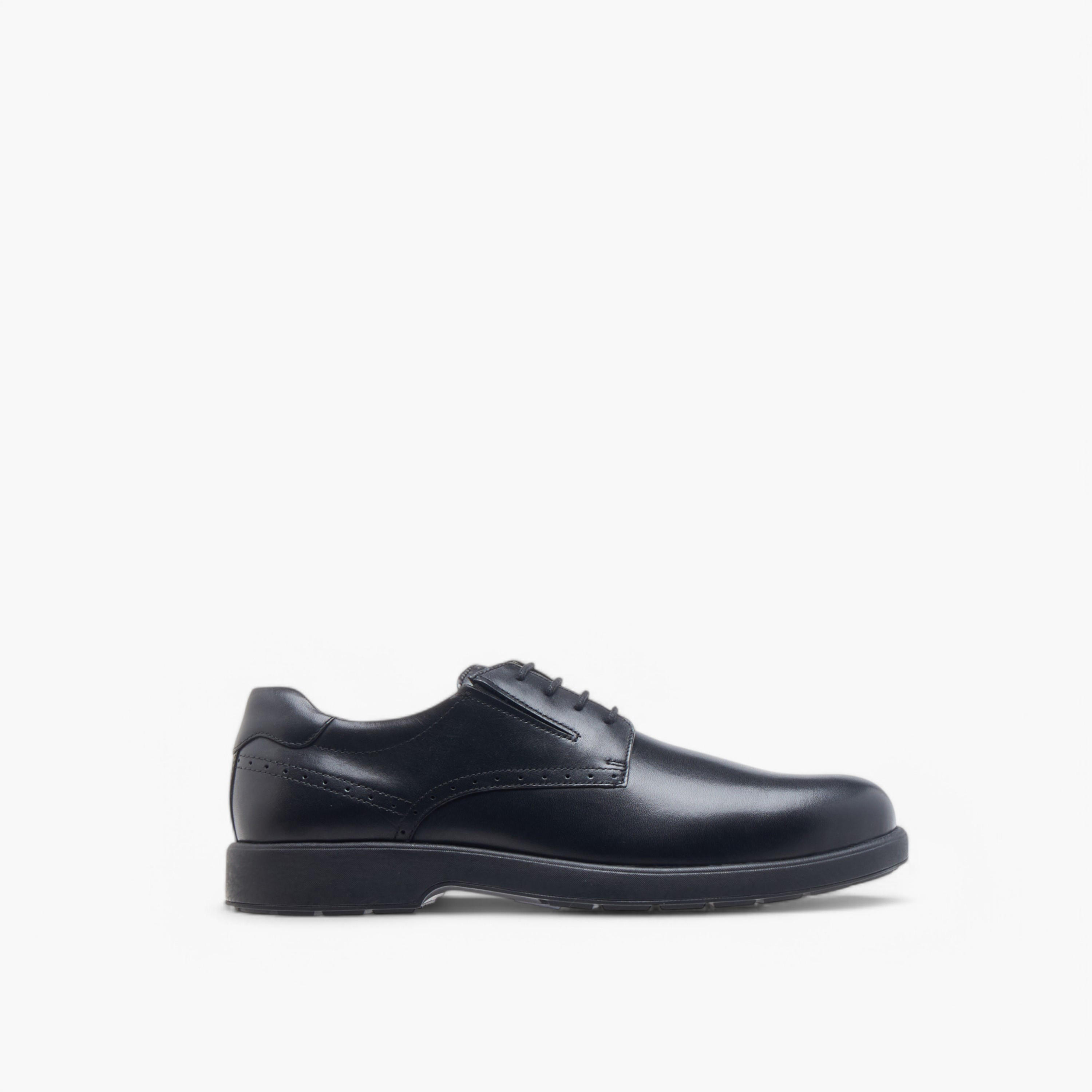 حذاء ديربي إير تيك جلد سادة برباط إغلاق من لو كونفورت-men-shoes-formalshoes-image-3