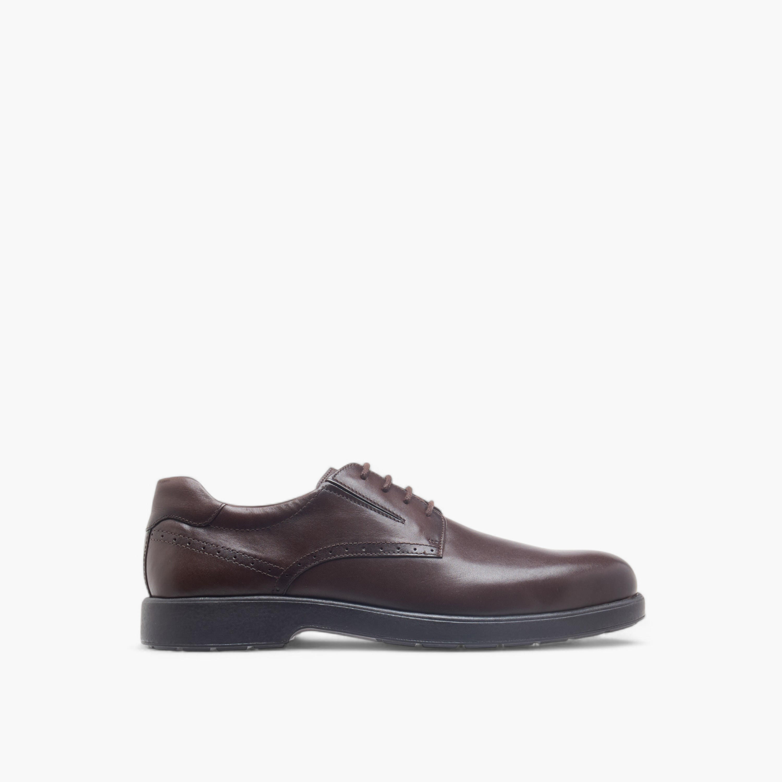 Le Confort Solid Leather Air Tech Derby Shoes with Lace-Up Closure-men-shoes-formalshoes-image-3