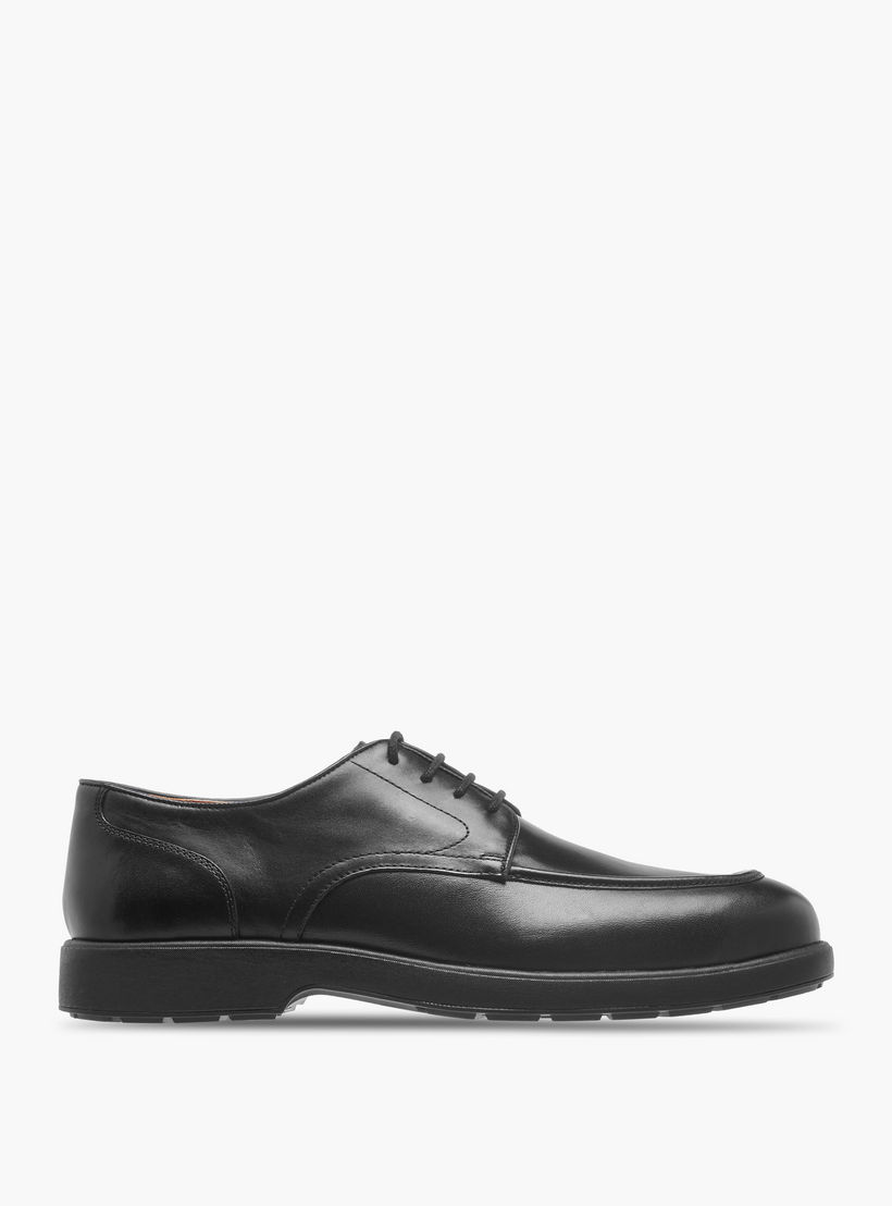 Le Confort Textured Leather Air Tech Derby Shoes with Lace-Up Closure-men-shoes-formalshoes-image-3