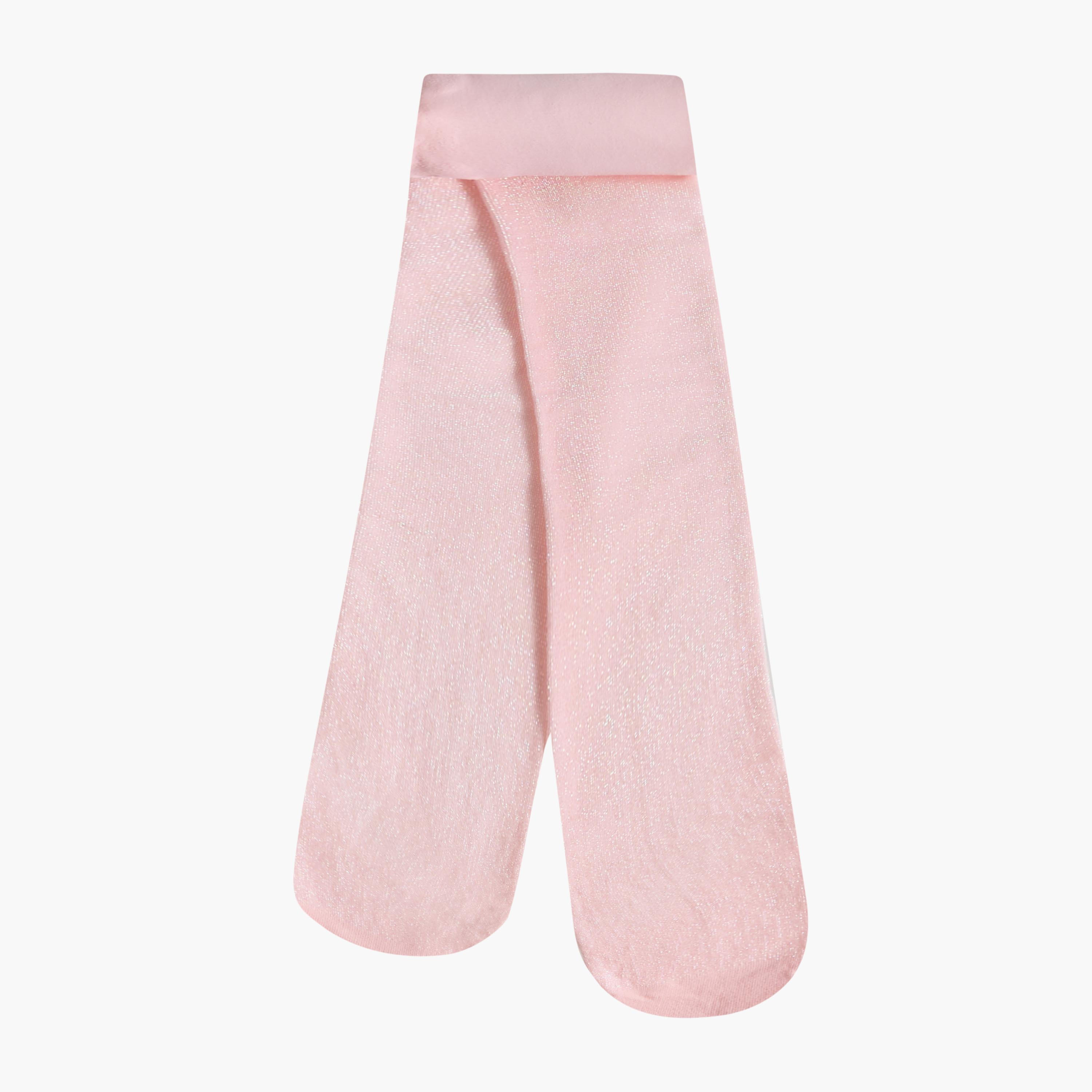 Pack of 2 Celeste Girls Tights with Elasticated Waistband-girls-accessories-socks-image-3
